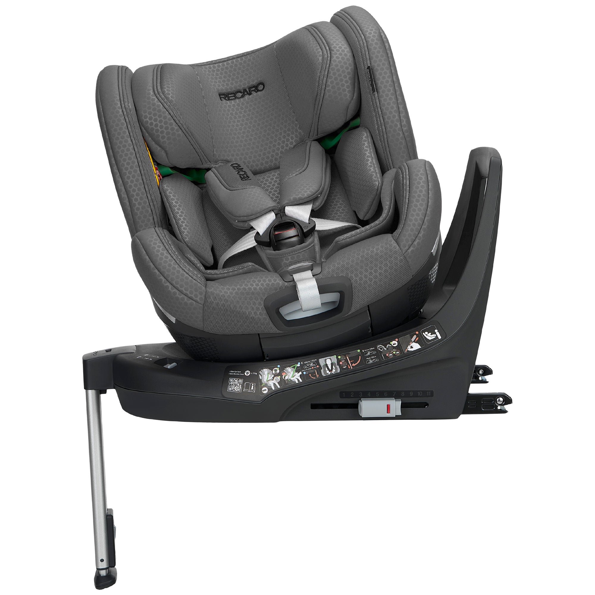 Recaro Xenon 1 Kid Combination Car Seat 61-125cm in Gallent Grey
