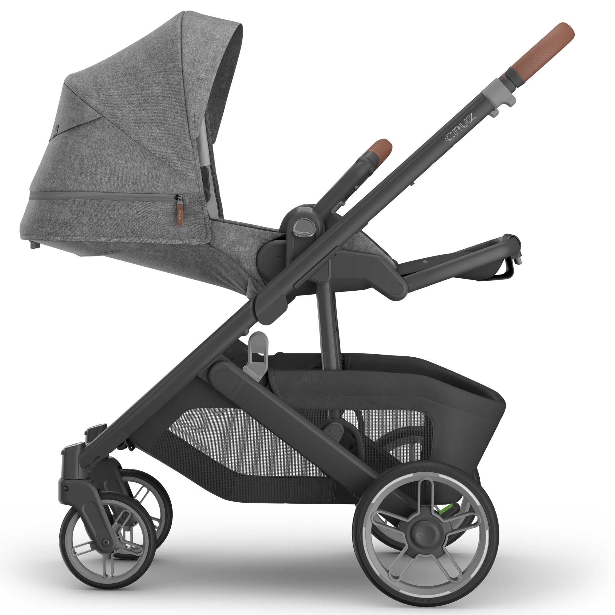 UPPAbaby Cruz V3 Cybex Bundle + Infant Cover in Greyson