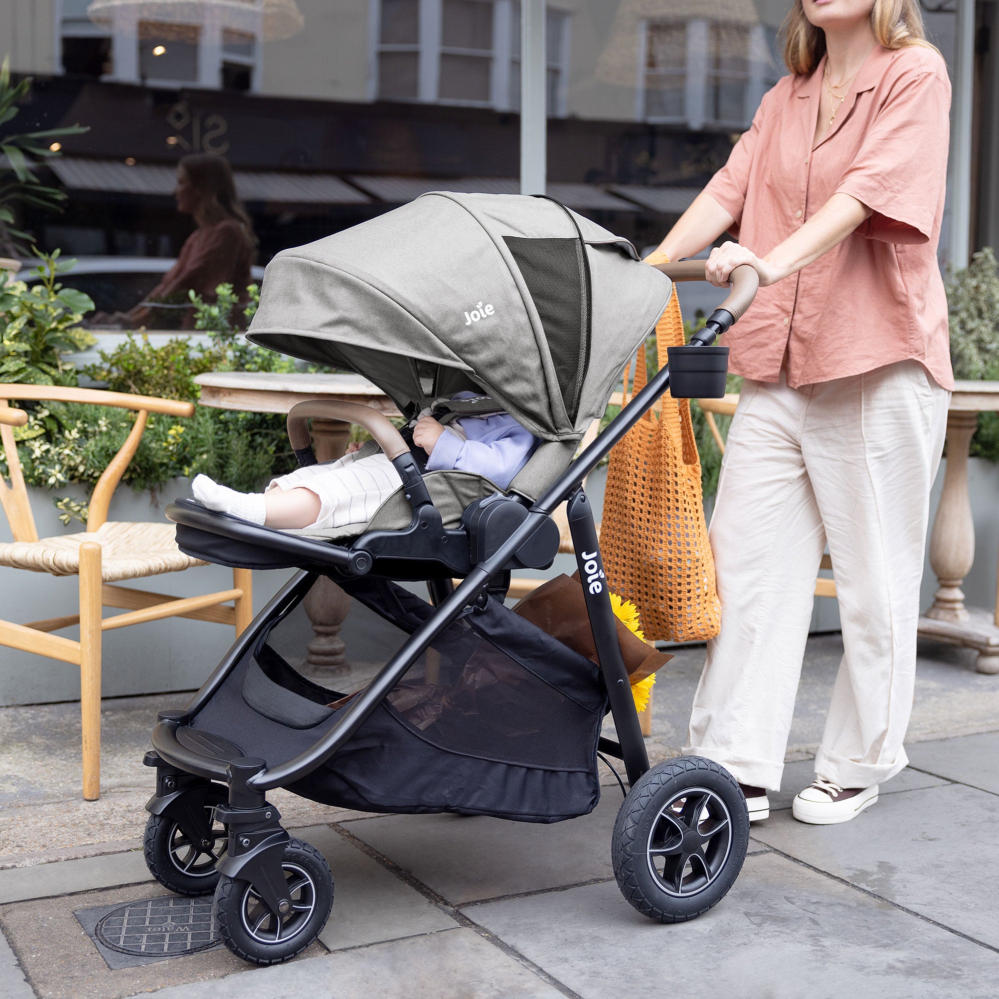 Joie Versatrax Pushchair in Pebble