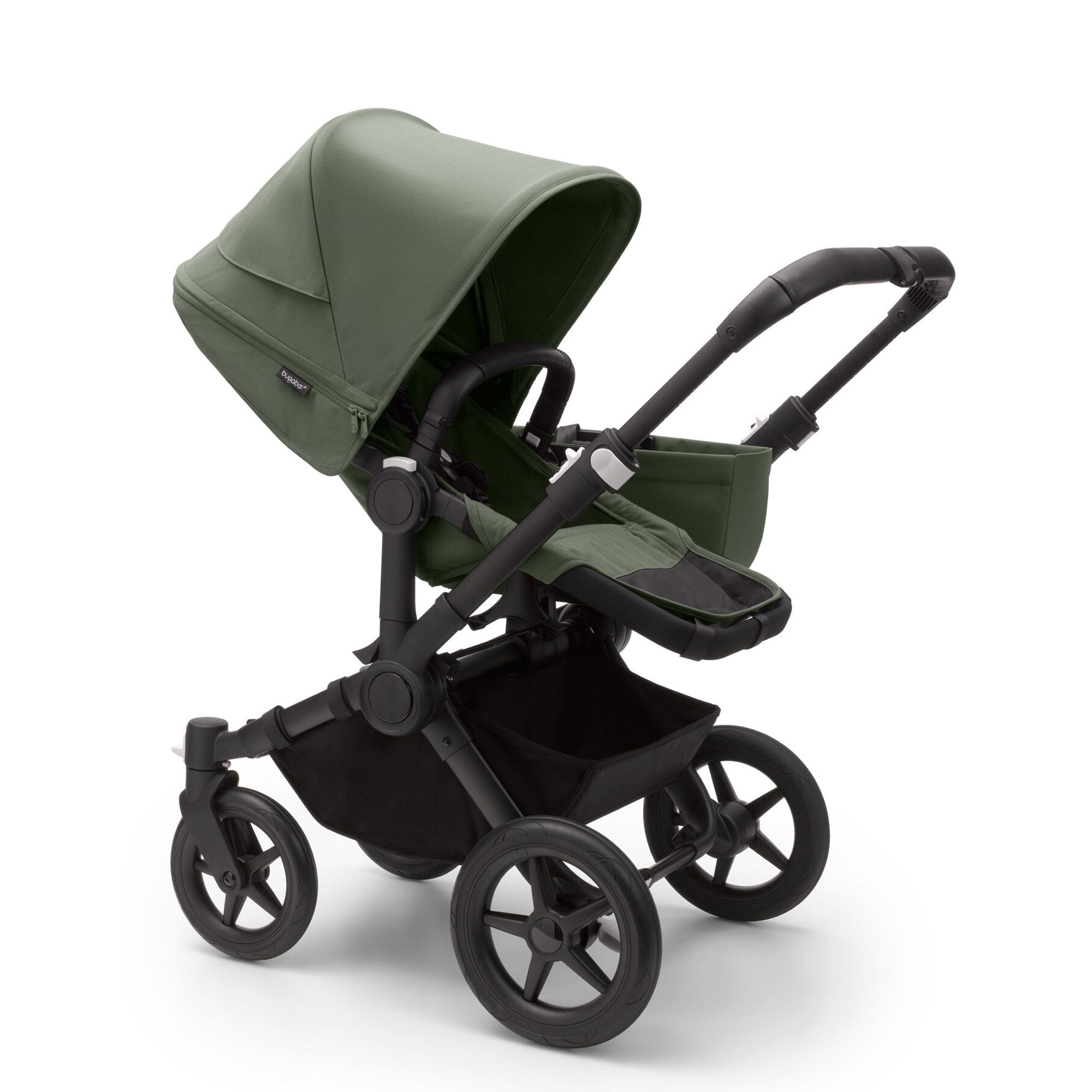 Bugaboo Donkey 5 Mono Essential Bundle in Forest Green