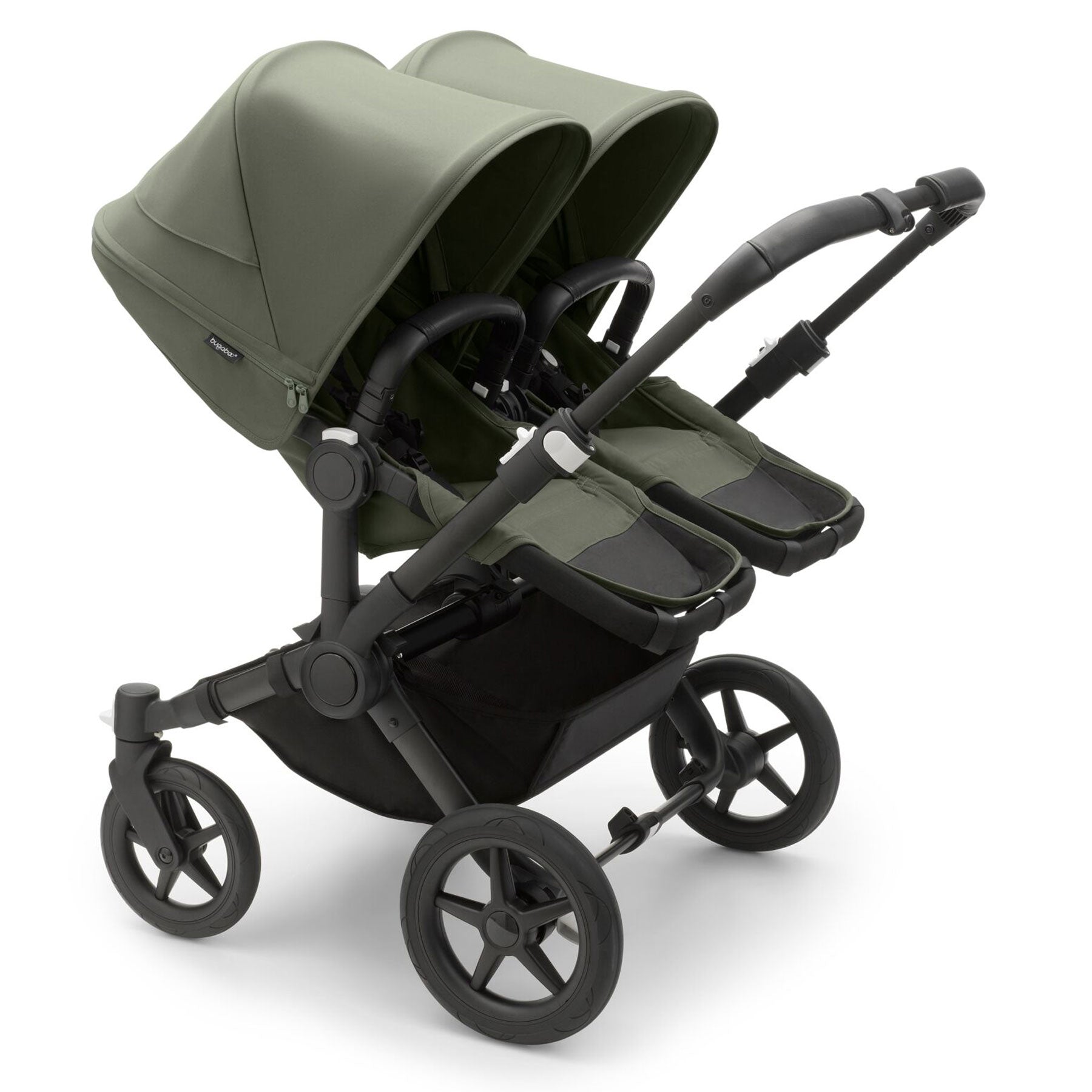 Bugaboo Donkey 5 Twin Essential Bundle in Forest Green