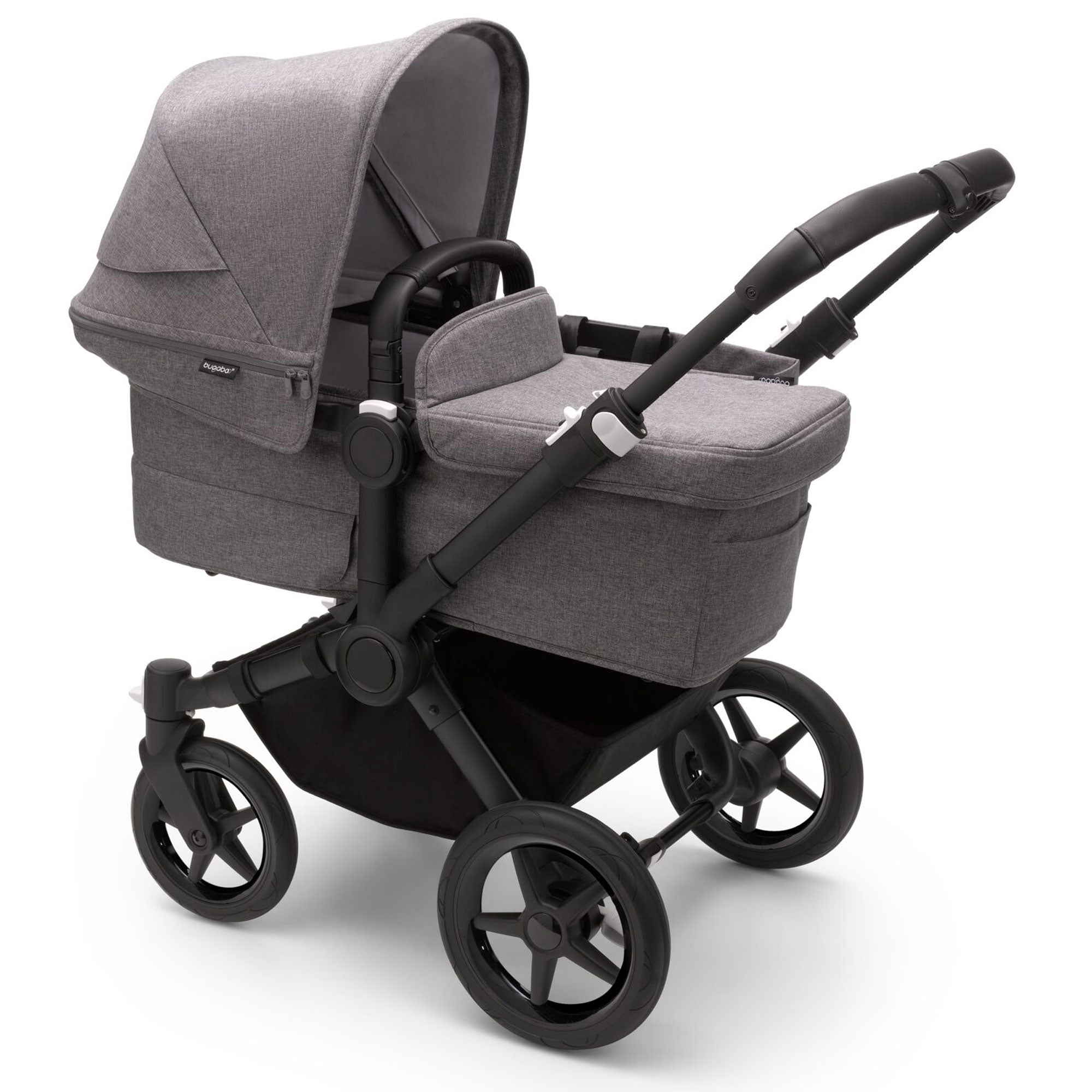 Bugaboo Donkey 5 Mono Ultimate Newborn Bundle in Grey Mélange
