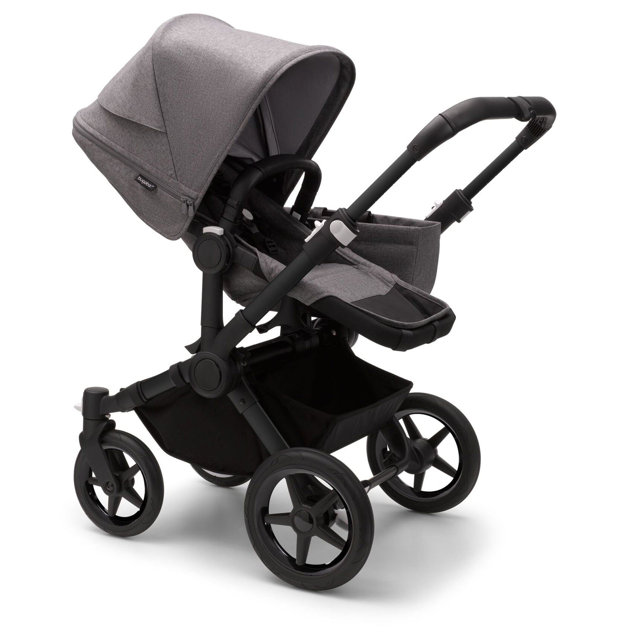 Bugaboo Donkey 5 Mono Ultimate Newborn Bundle in Grey Mélange