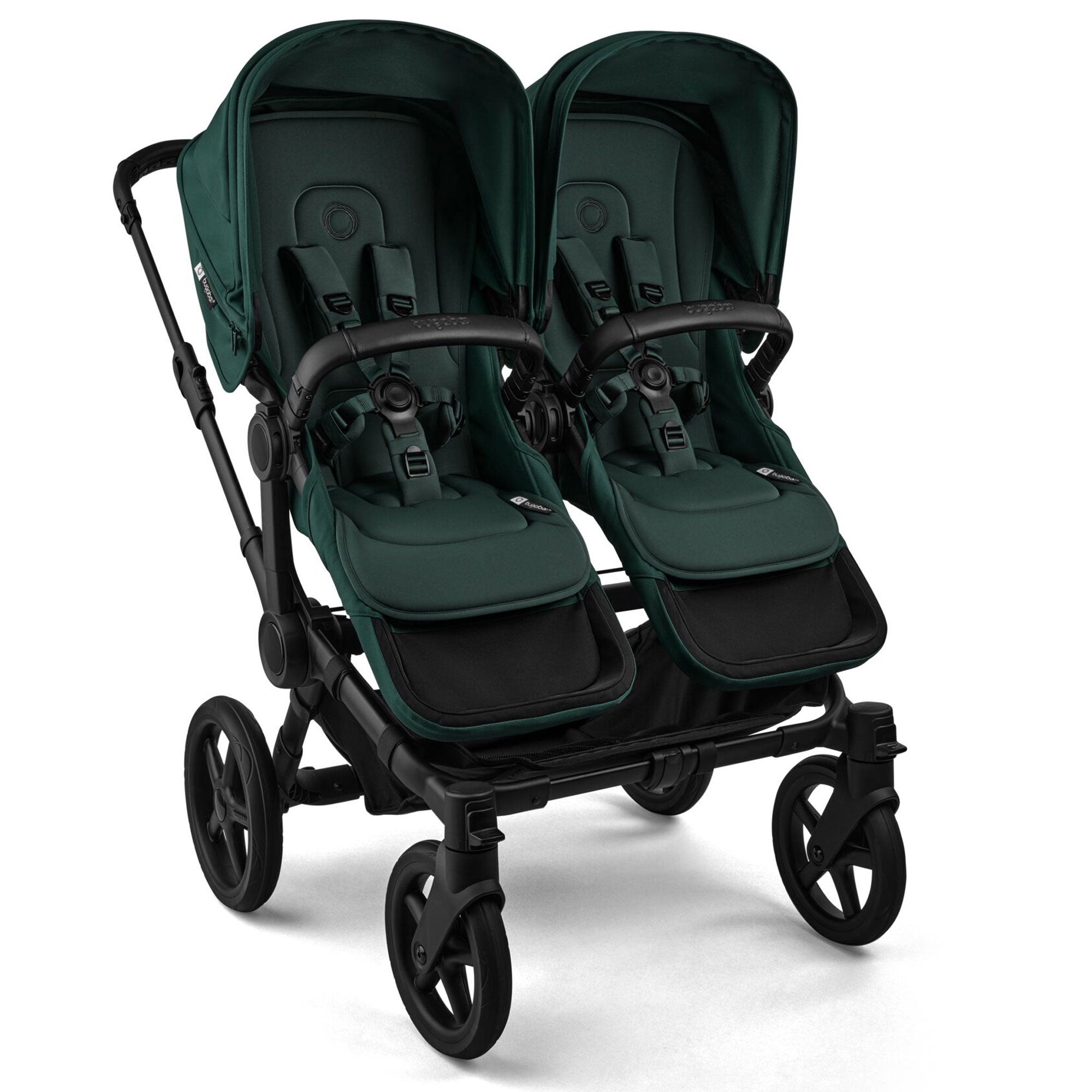 Bugaboo Donkey 6 Twin Essential Bundle in Fern Green