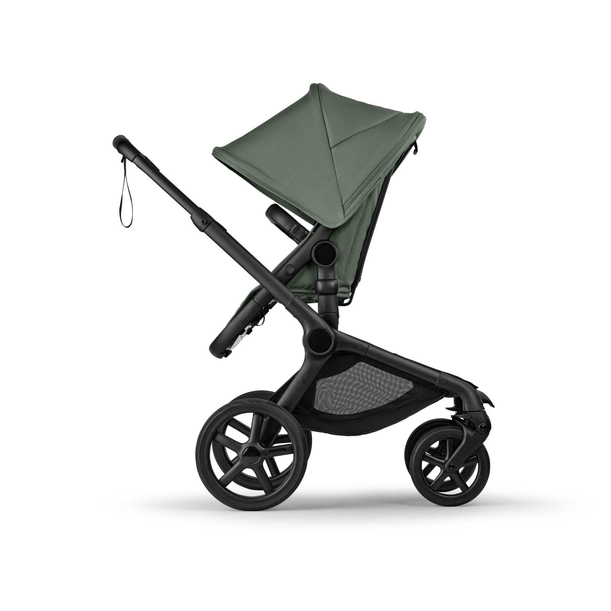 Bugaboo Fox 5 Renew Ultimate Newborn Bundle in Forest Green