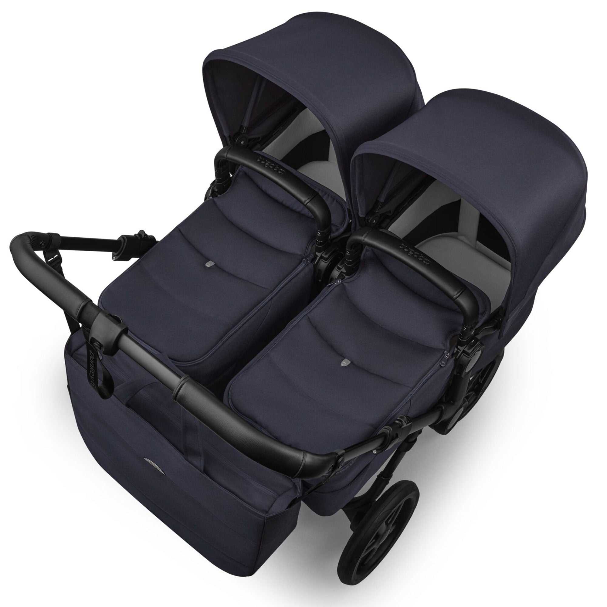 Bugaboo Donkey 6 Twin Ultimate Newborn Bundle in Deep Indigo