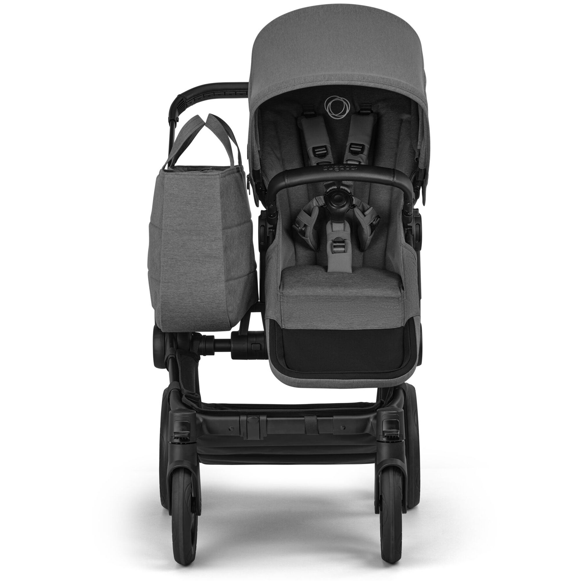 Bugaboo Donkey 6 Single Essential Bundle in Moon Grey
