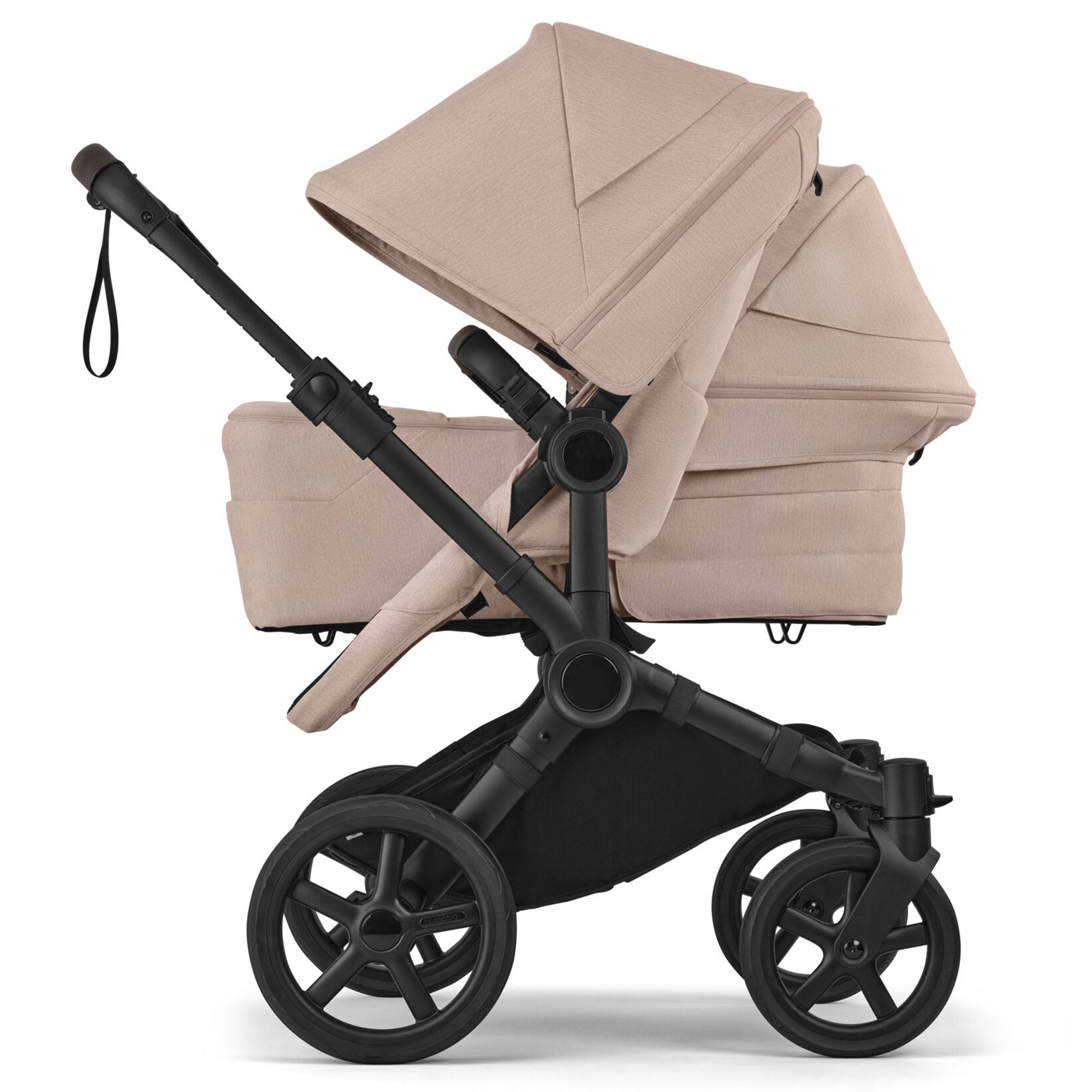 Bugaboo Donkey 6 Double Essential Bundle in Desert Taupe