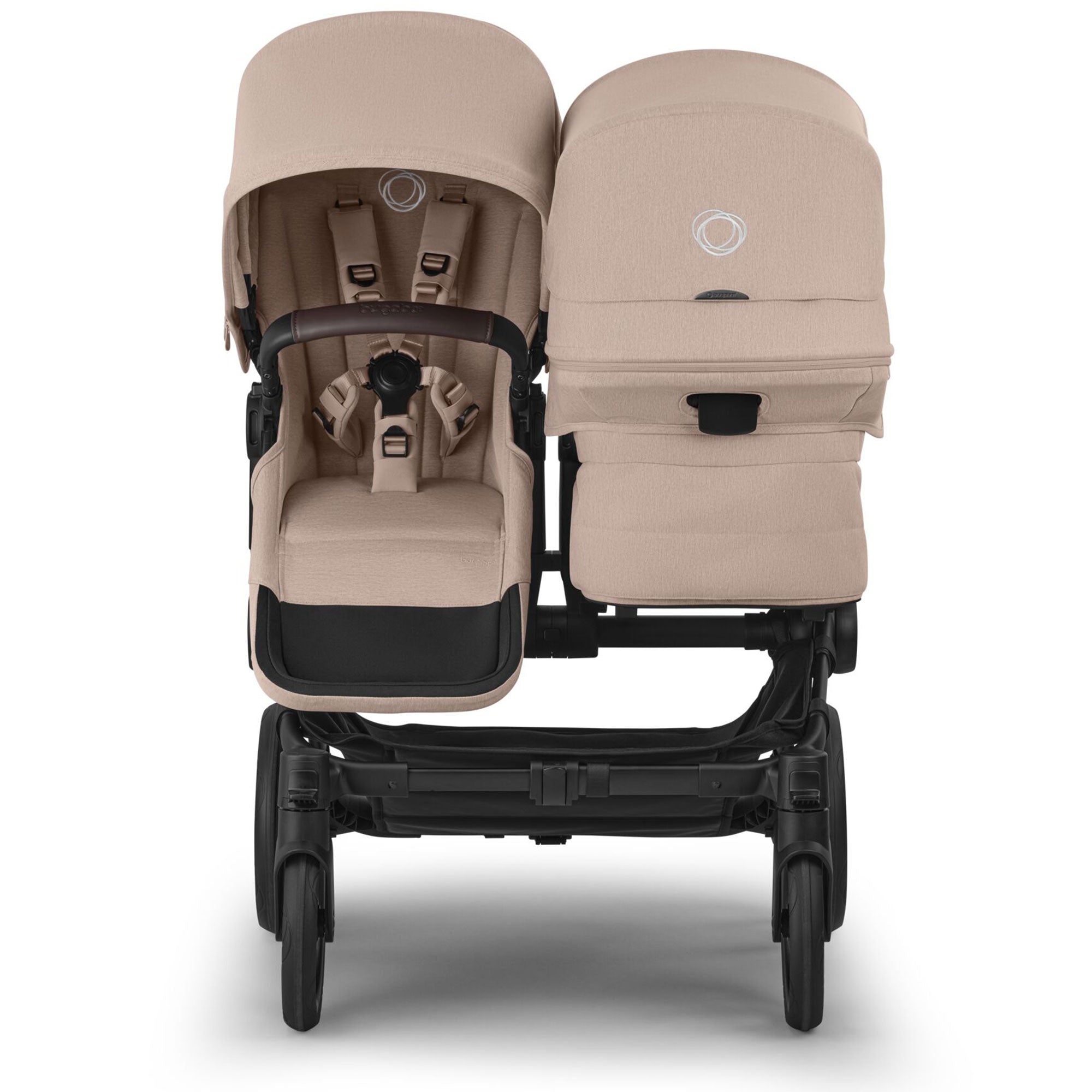 Bugaboo Donkey 6 Double Essential Bundle in Desert Taupe