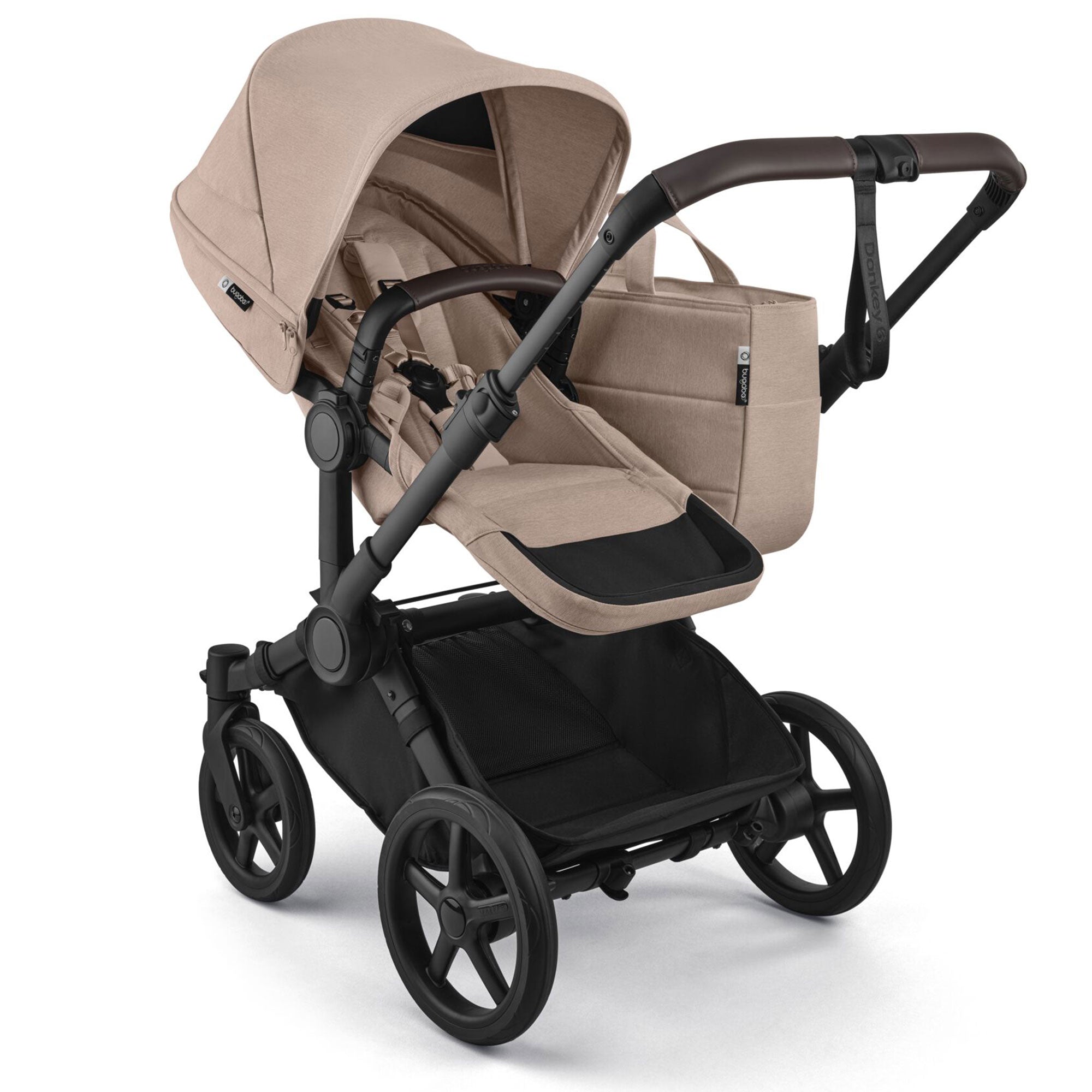 Bugaboo Donkey 6 Single Essential Bundle in Desert Taupe