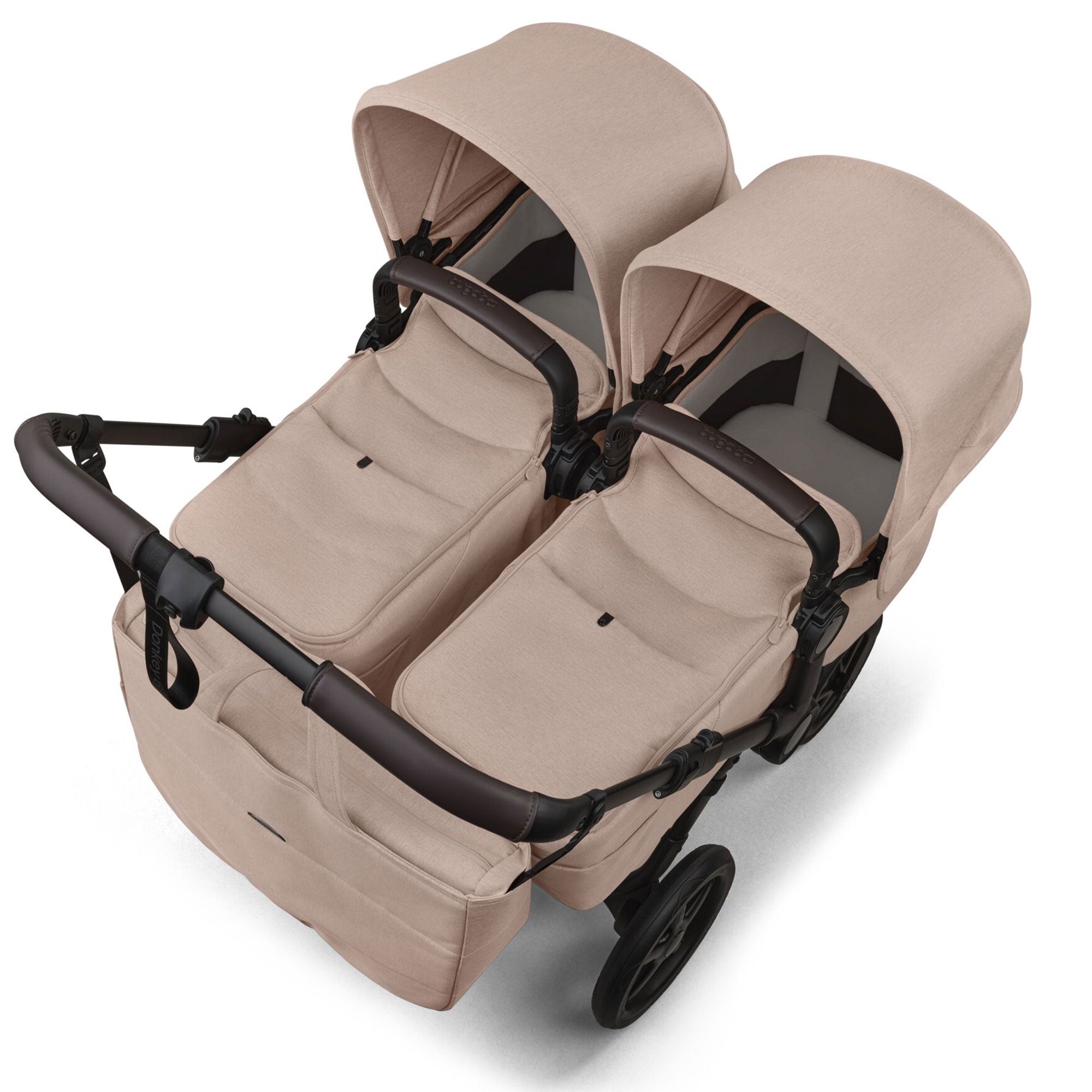 Bugaboo Donkey 6 Twin Essential Bundle in Desert Taupe