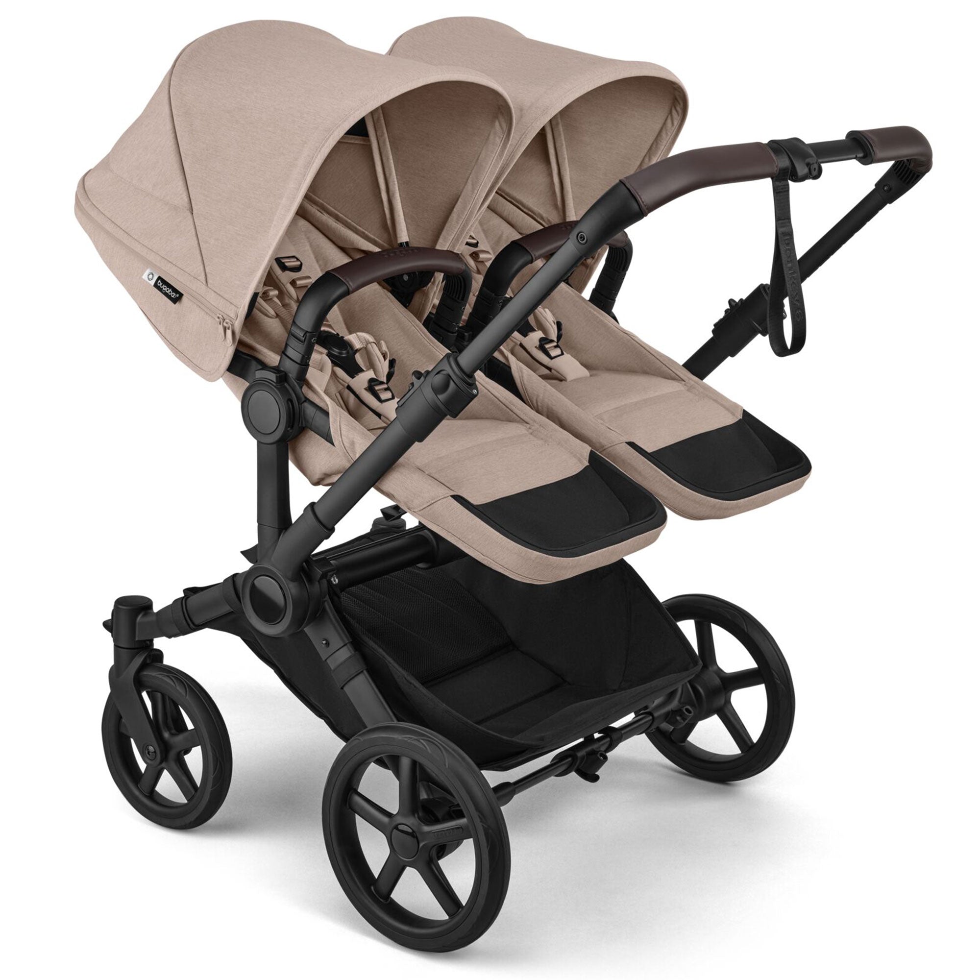 Bugaboo Donkey 6 Twin Essential Bundle in Desert Taupe