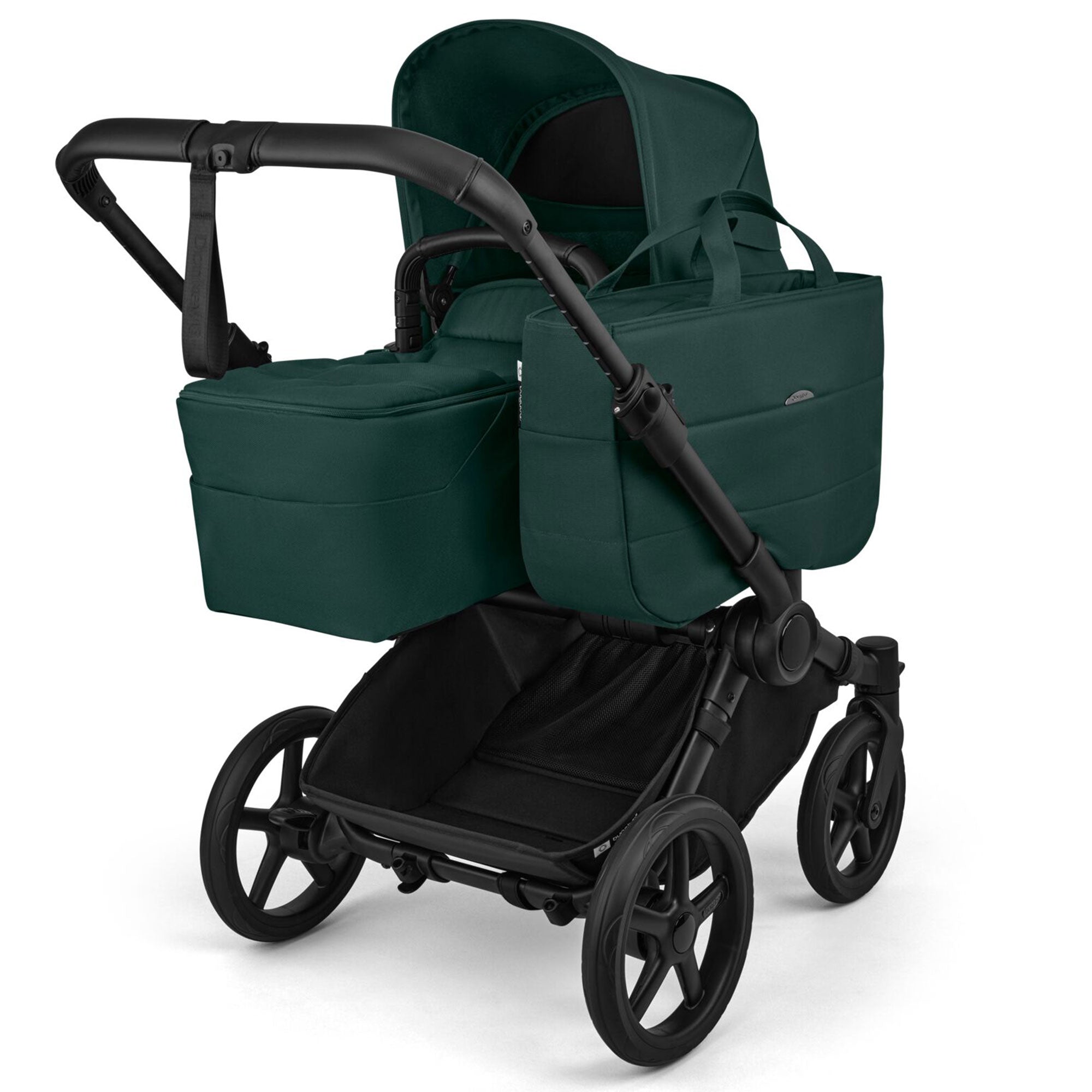 Bugaboo Donkey 6 Single Essential Bundle in Fern Green