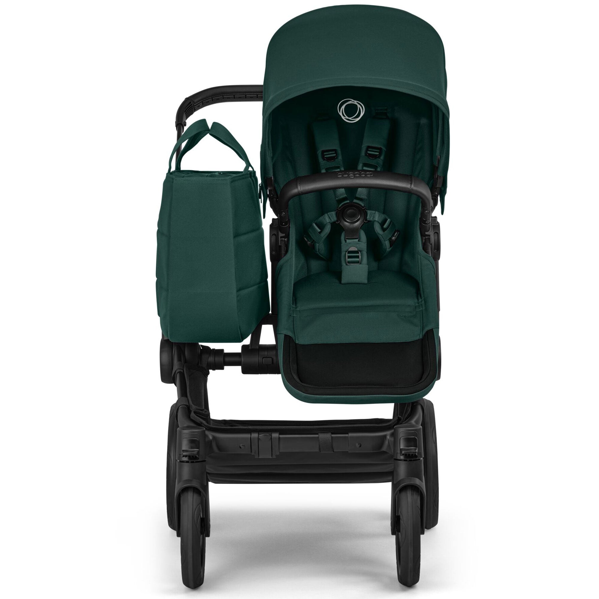 Bugaboo Donkey 6 Single Essential Bundle in Fern Green