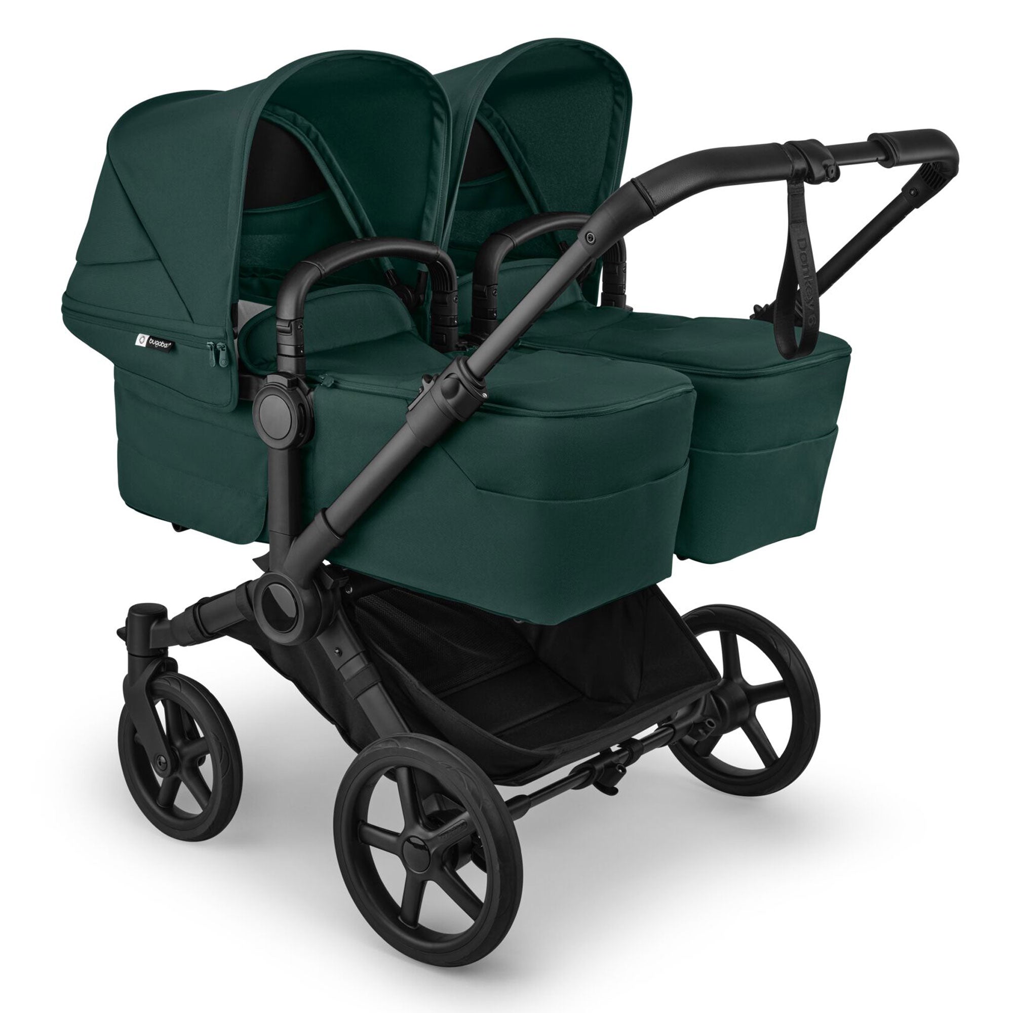Bugaboo Donkey 6 Twin Essential Bundle in Fern Green