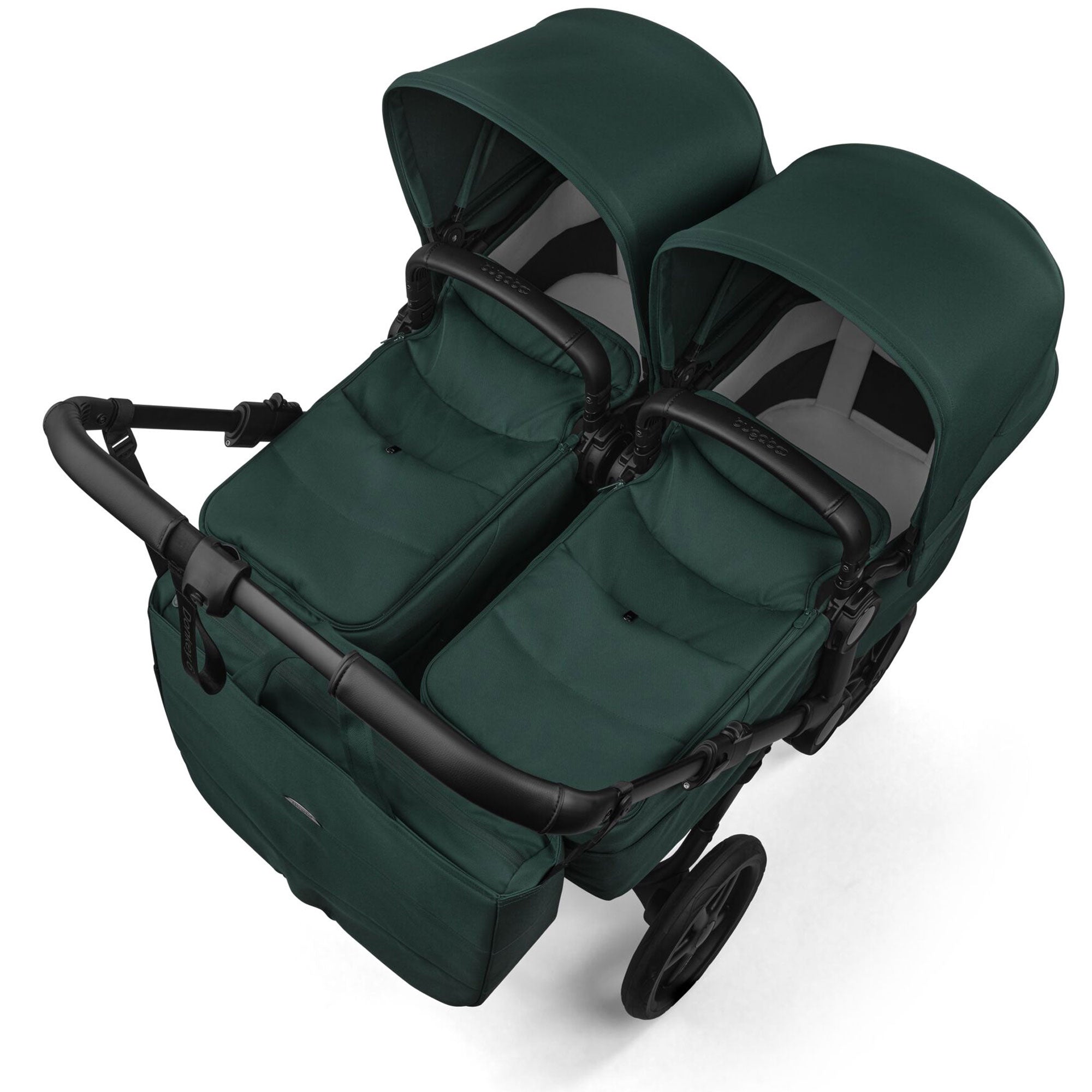 Bugaboo Donkey 6 Twin Essential Bundle in Fern Green
