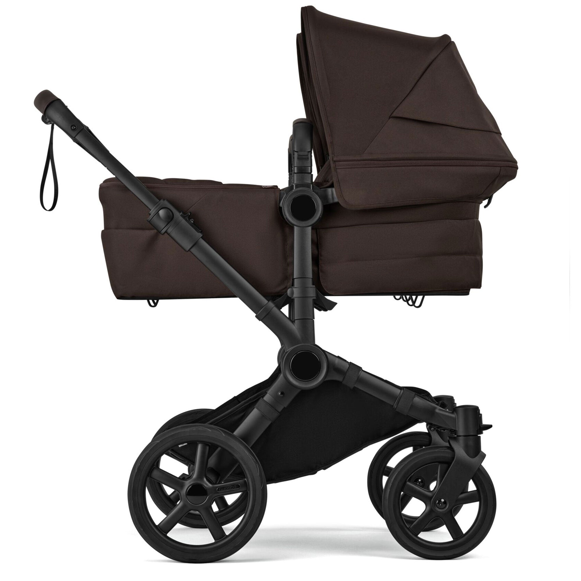 Bugaboo Donkey 6 Single Essential Bundle in Cocoa Brown