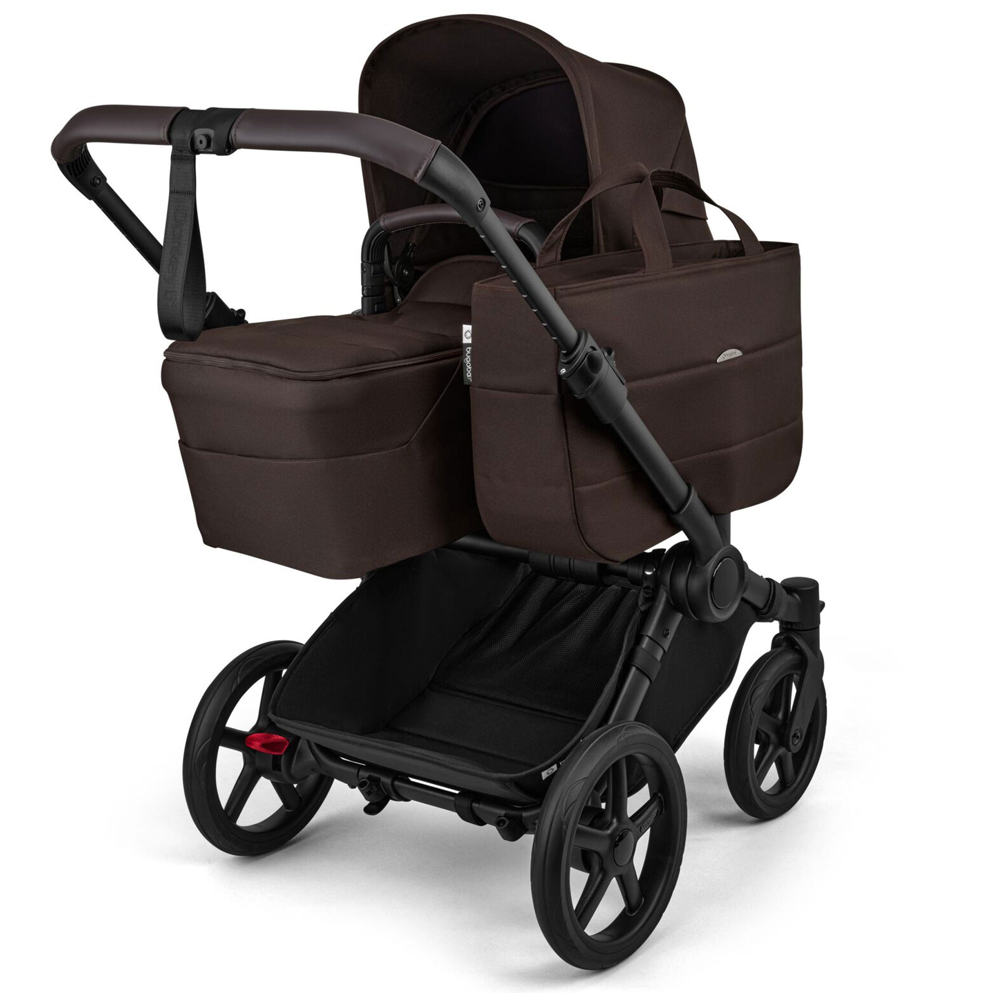 Bugaboo Donkey 6 Single Essential Bundle in Cocoa Brown