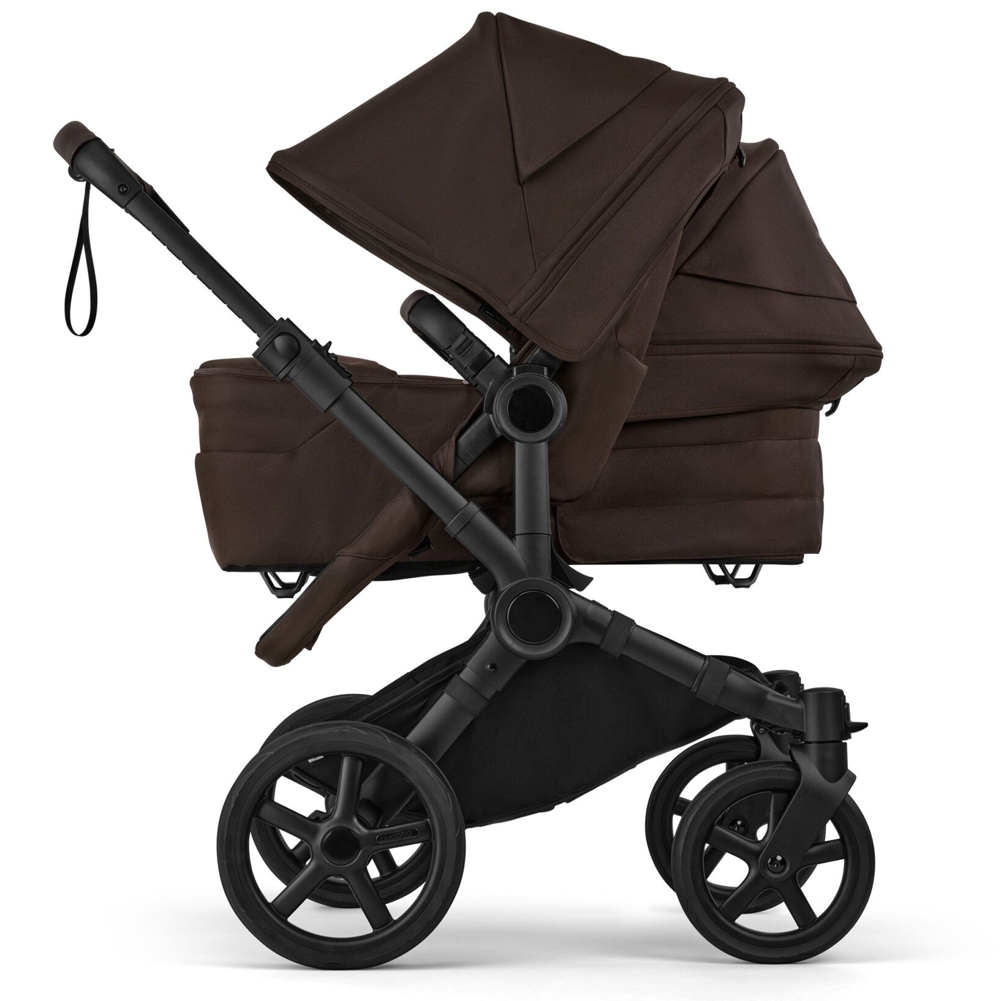 Bugaboo Donkey 6 Double Complete Pushchair in Cocoa Brown