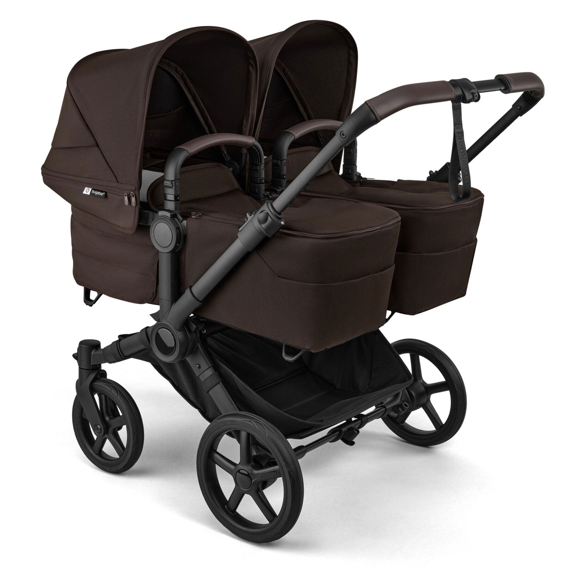 Bugaboo Donkey 5 Twin Complete Pushchair in Cocoa Brown