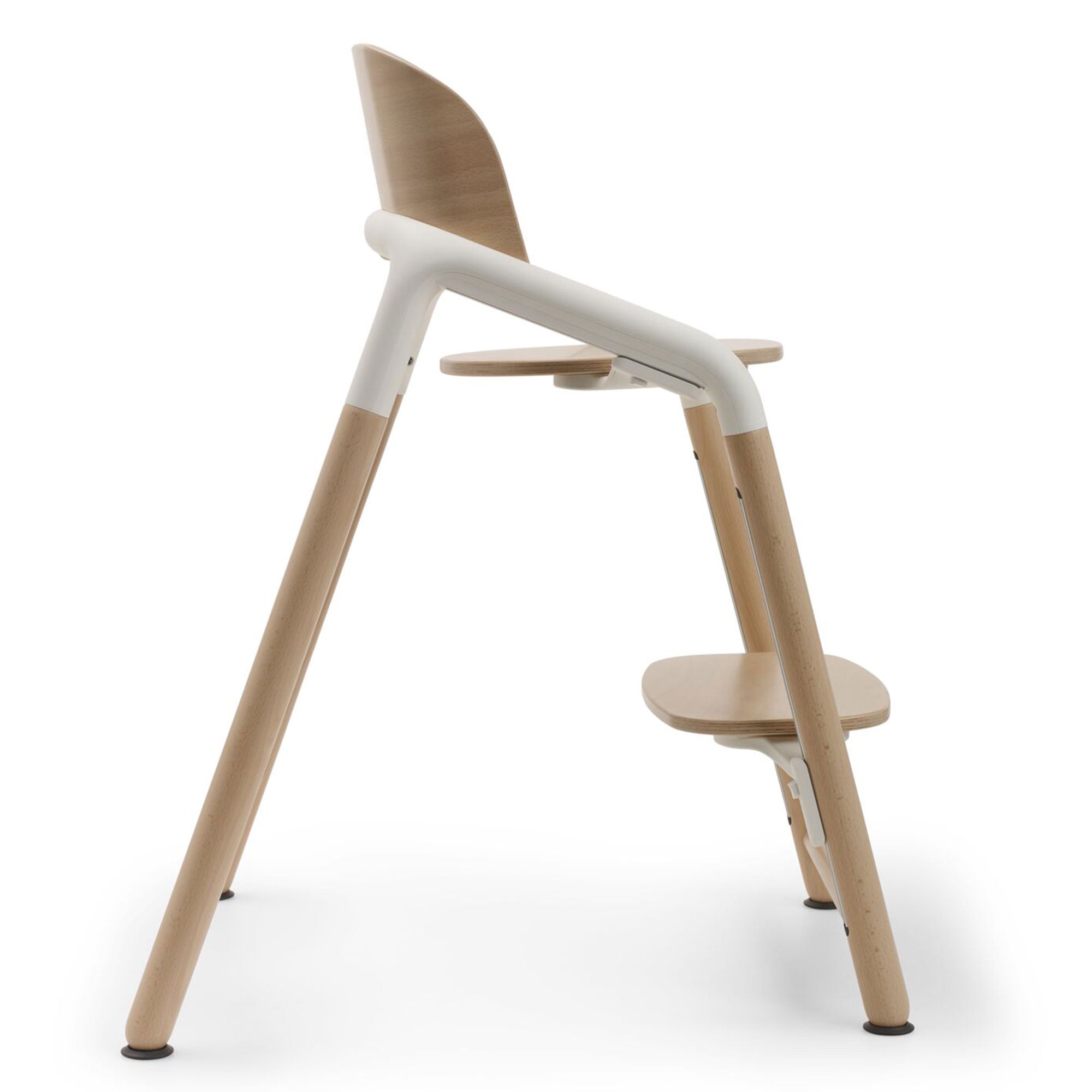 Bugaboo Giraffe Complete High Chair Bundle in Wood White