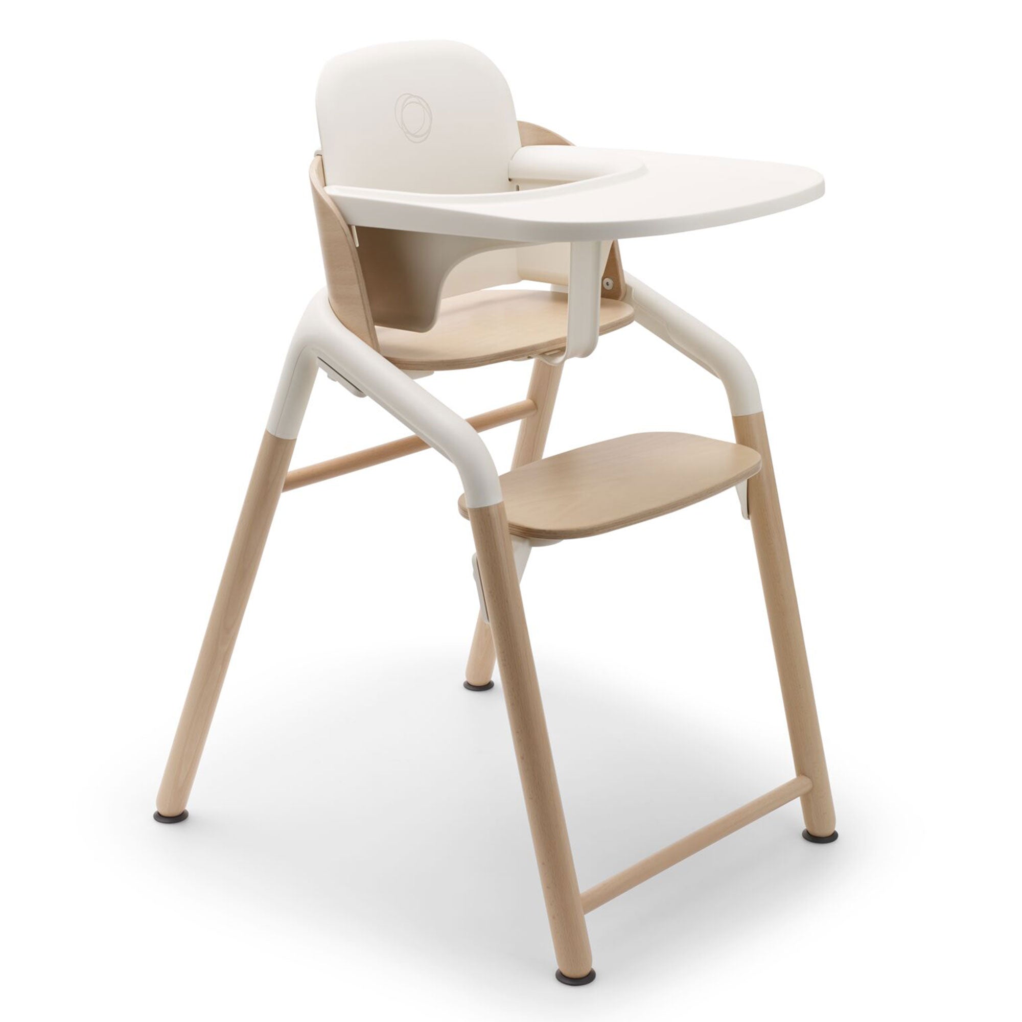 Bugaboo Giraffe Complete High Chair Bundle in Wood White