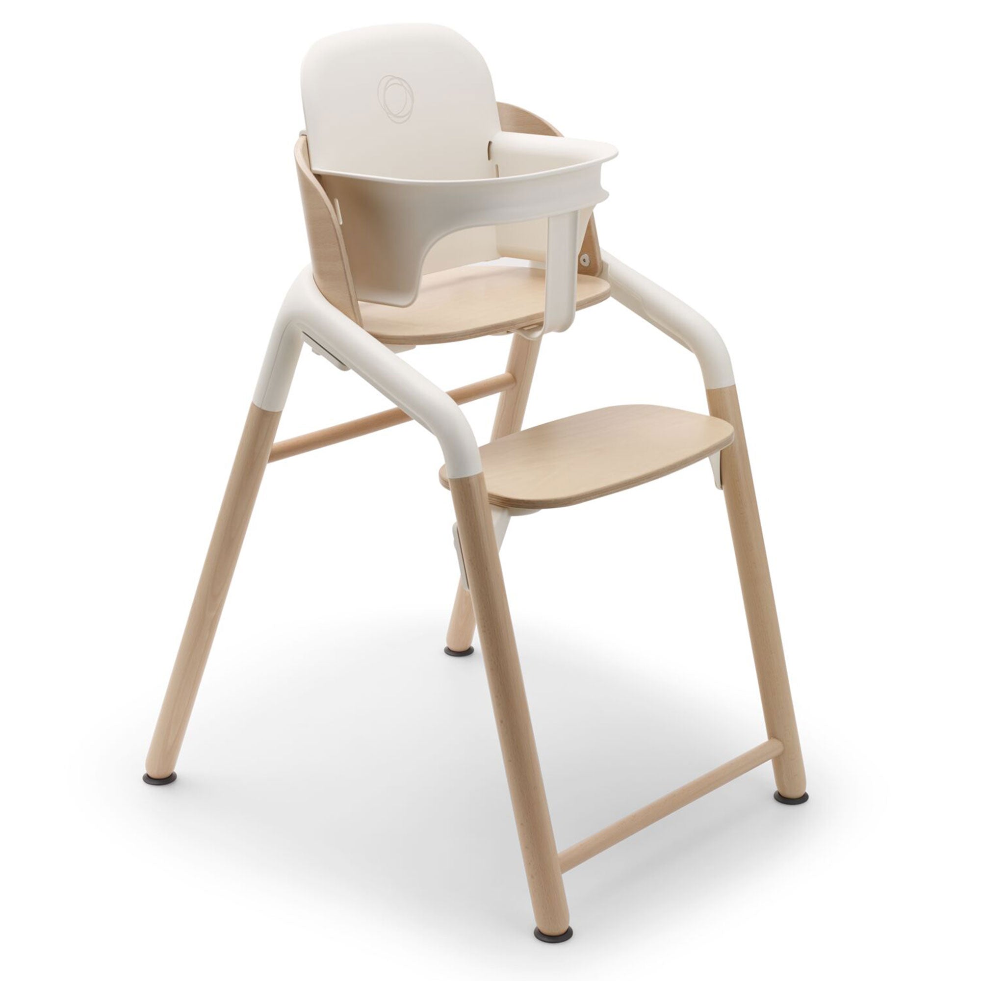 Bugaboo Giraffe Complete High Chair Bundle in Wood White