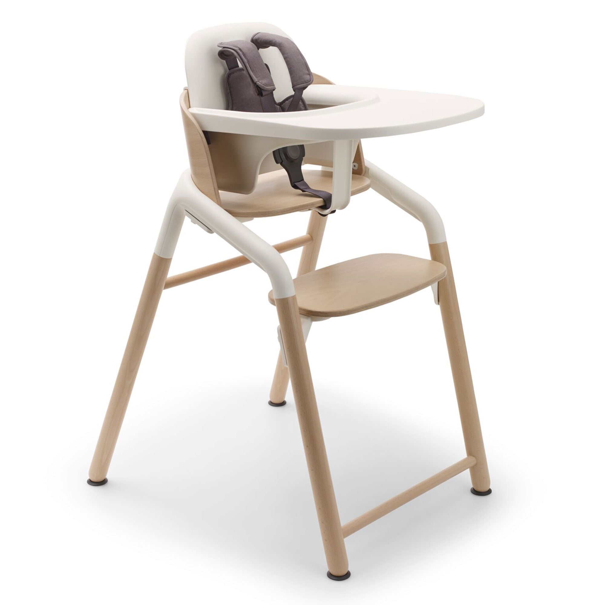Bugaboo Giraffe Complete High Chair Bundle in Wood White
