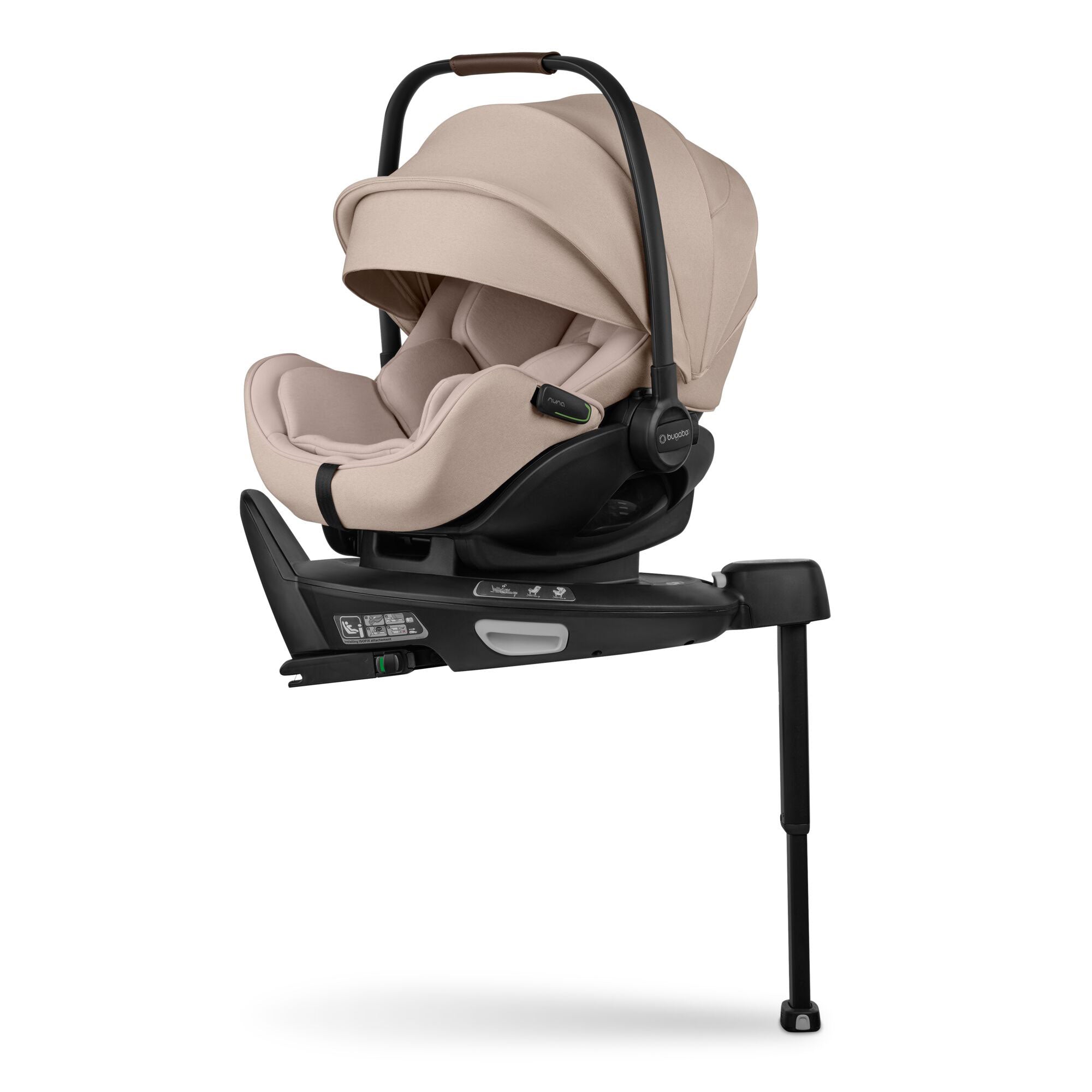 Bugaboo Otter by Nuna Infant Carrier in Desert Taupe Melange