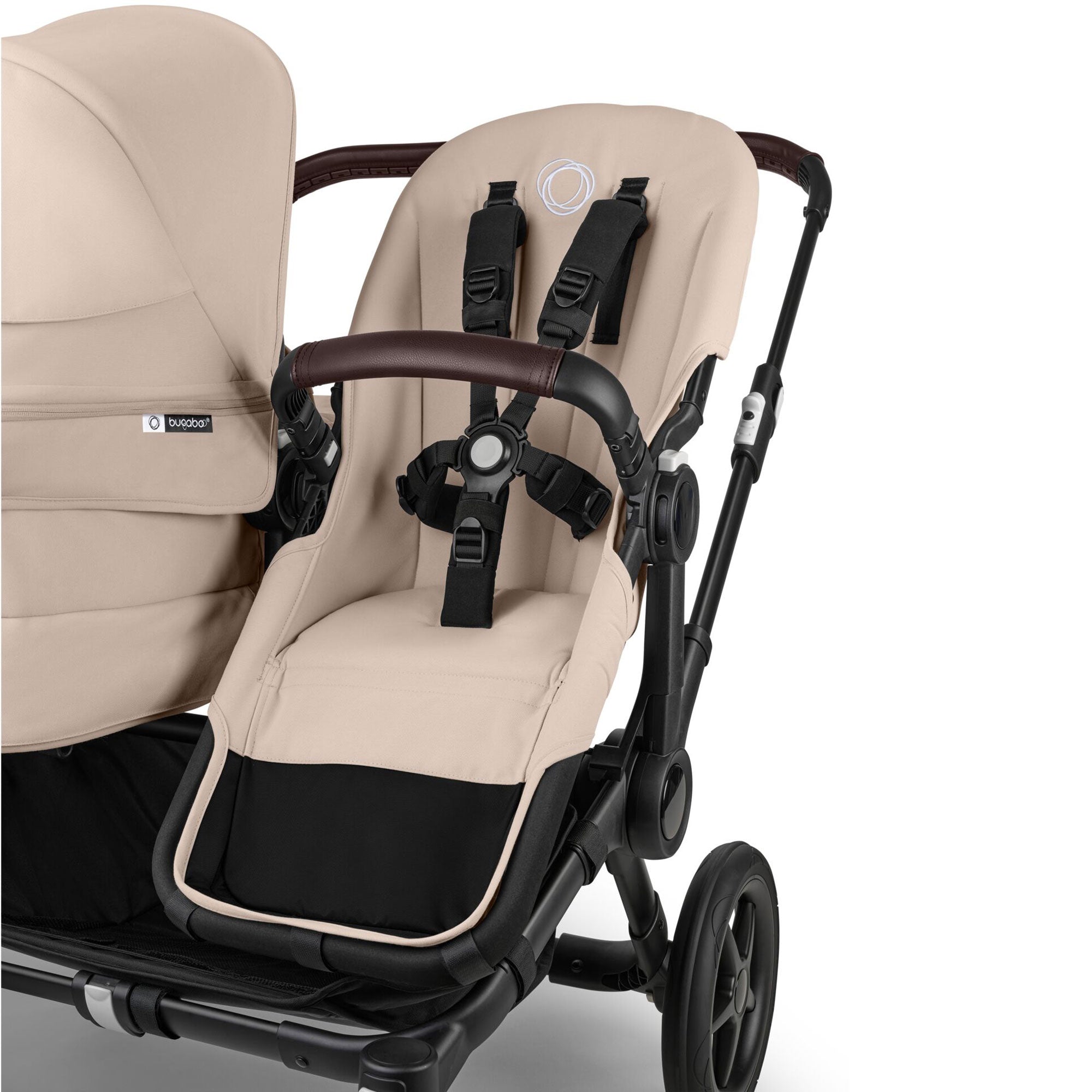 Bugaboo Donkey 5 Duo Essential Bundle in Desert Taupe