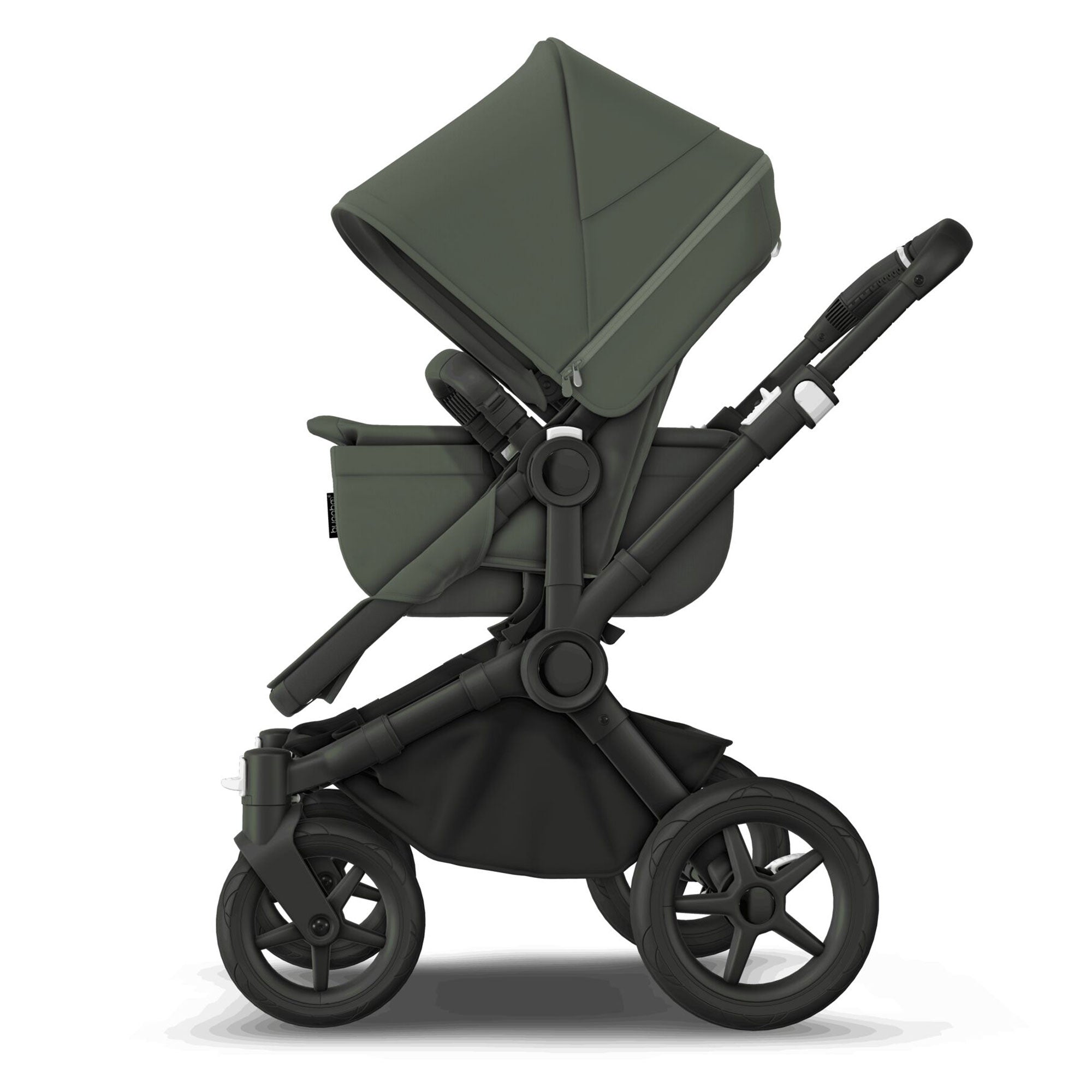 Bugaboo Donkey 5 Mono Essential Bundle in Forest Green