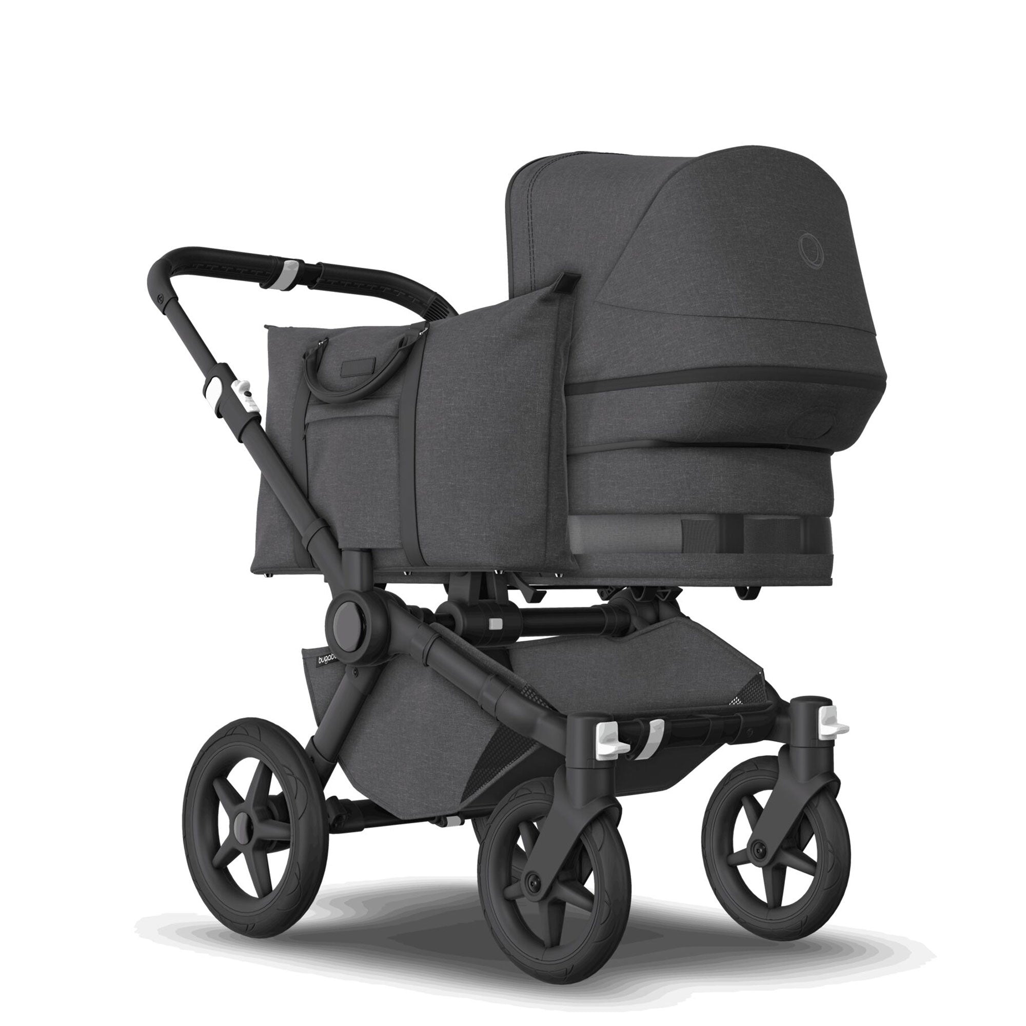 Bugaboo Donkey 5 Mono Ultimate Newborn Bundle in Grey Mélange