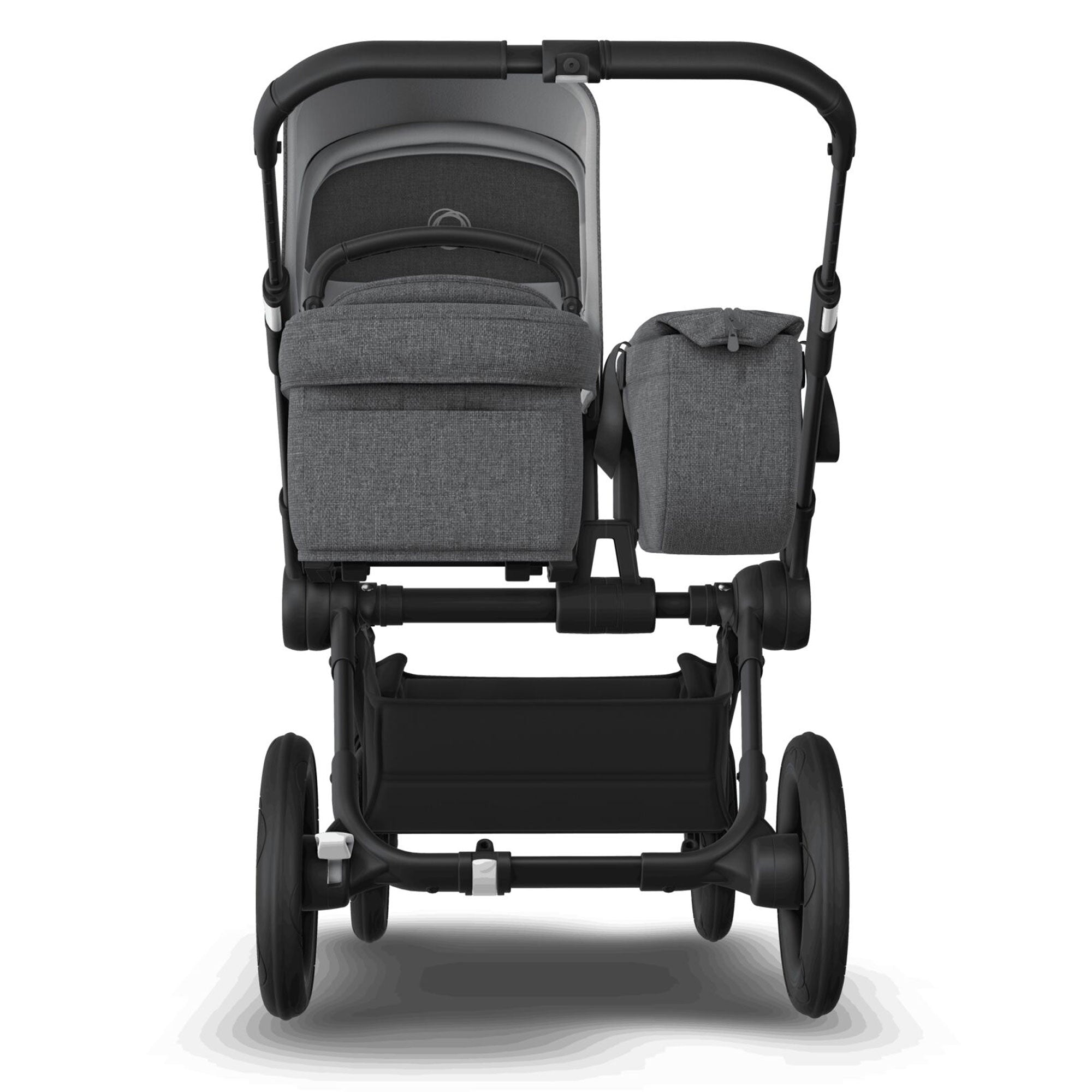 Bugaboo Donkey 5 Mono Ultimate Newborn Bundle in Grey Mélange