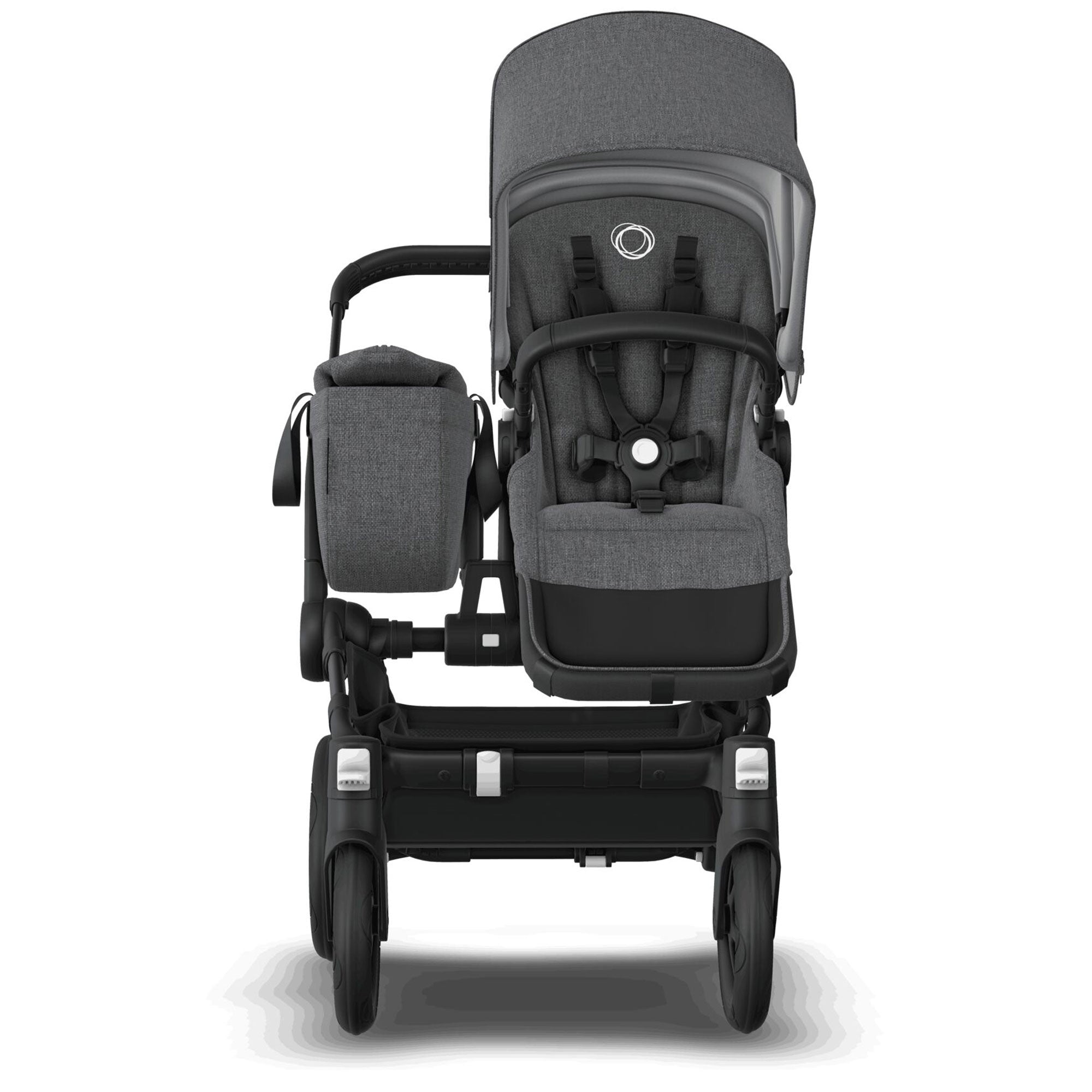 Bugaboo Donkey 5 Mono Ultimate Newborn Bundle in Grey Mélange
