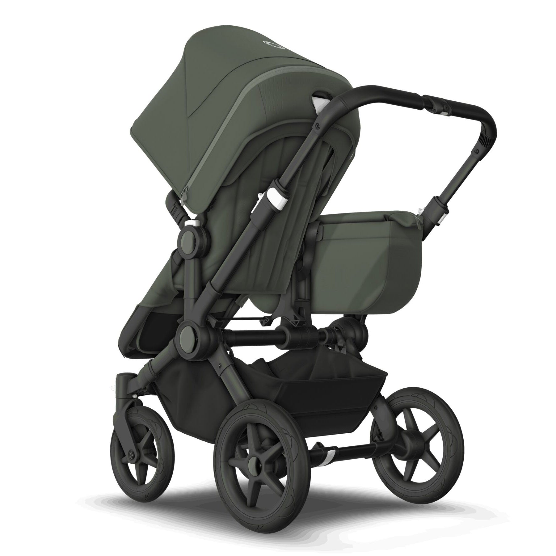 Bugaboo Donkey 5 Mono Essential Bundle in Forest Green