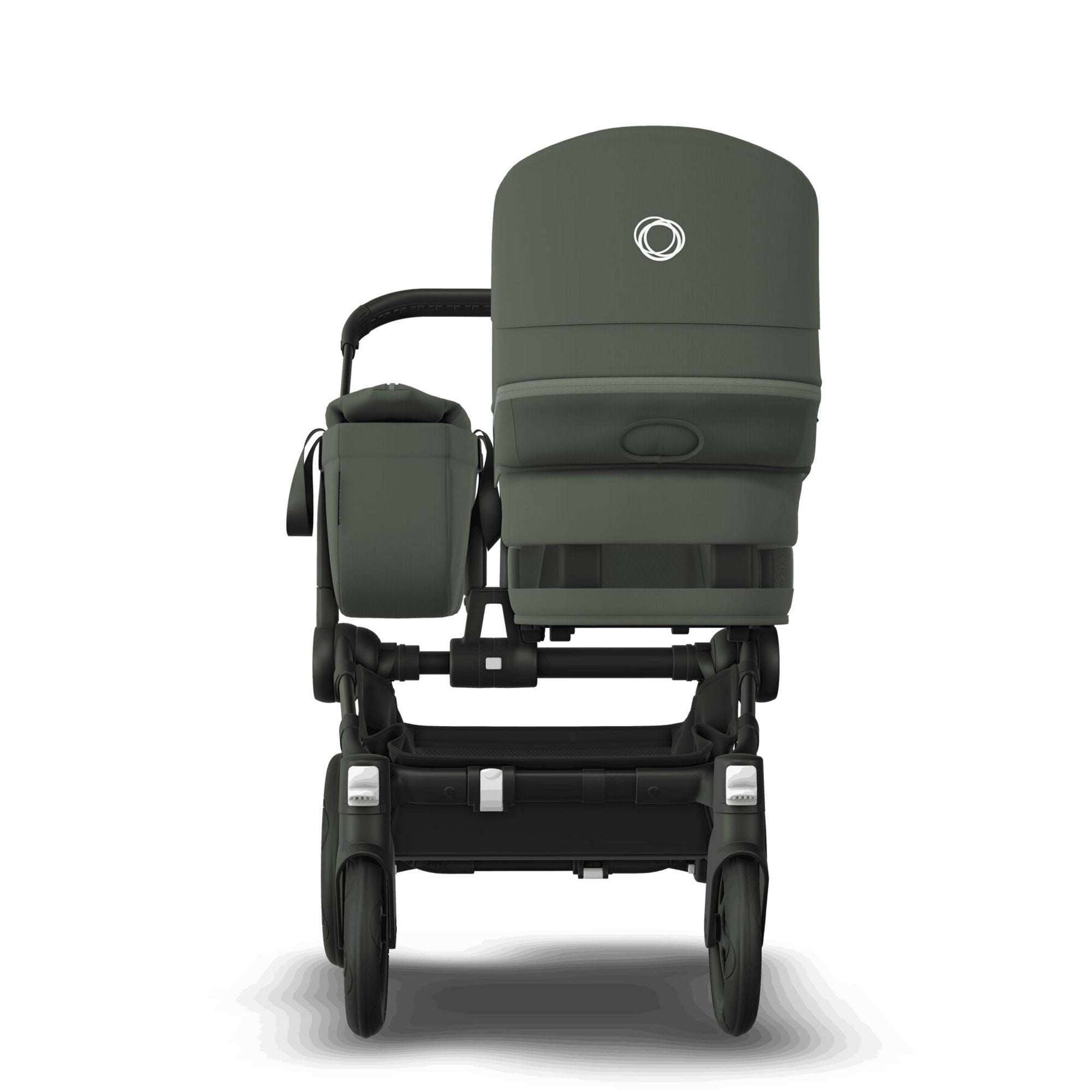 Bugaboo Donkey 5 Mono Essential Bundle in Forest Green