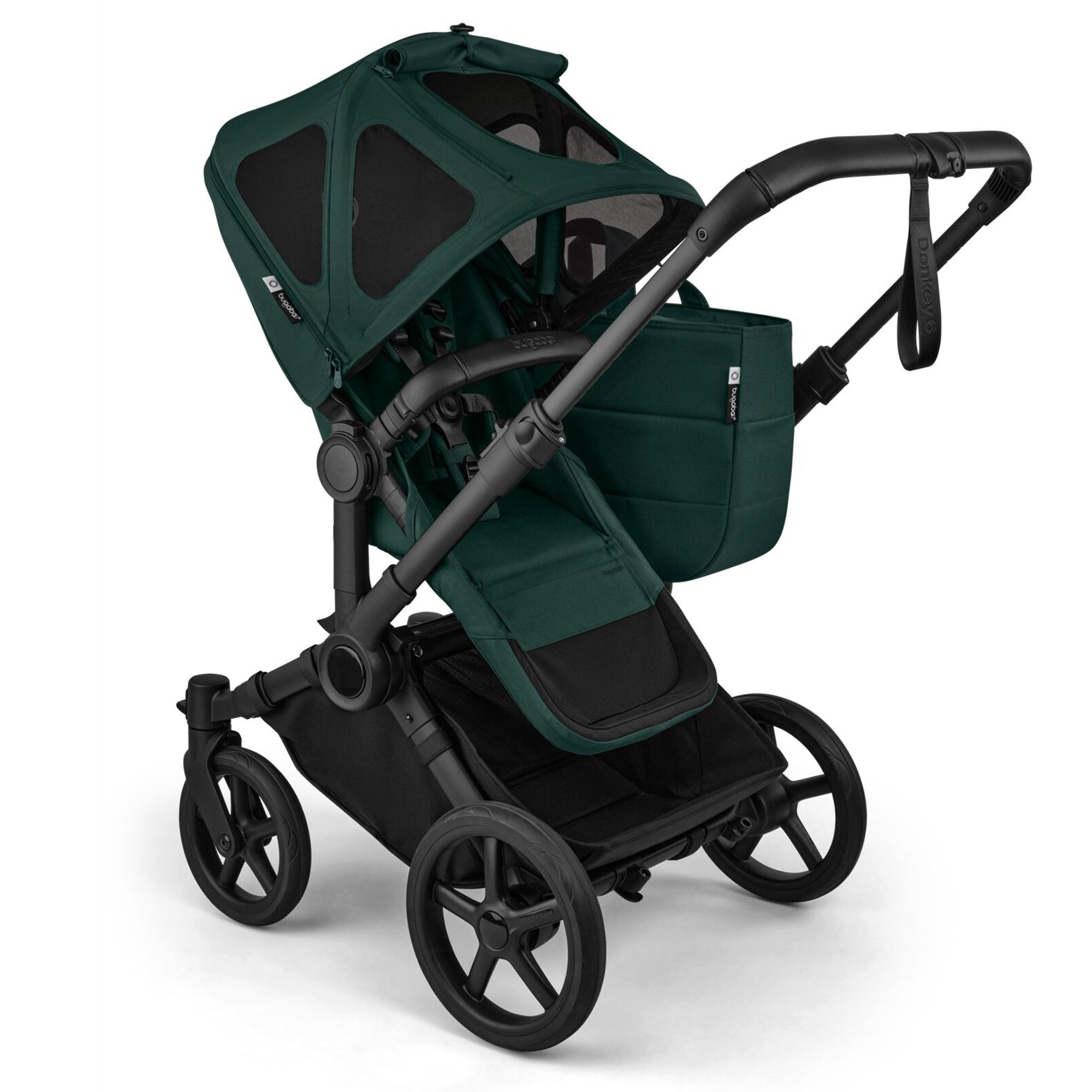 Bugaboo Donkey 6 Single Essential Bundle in Fern Green
