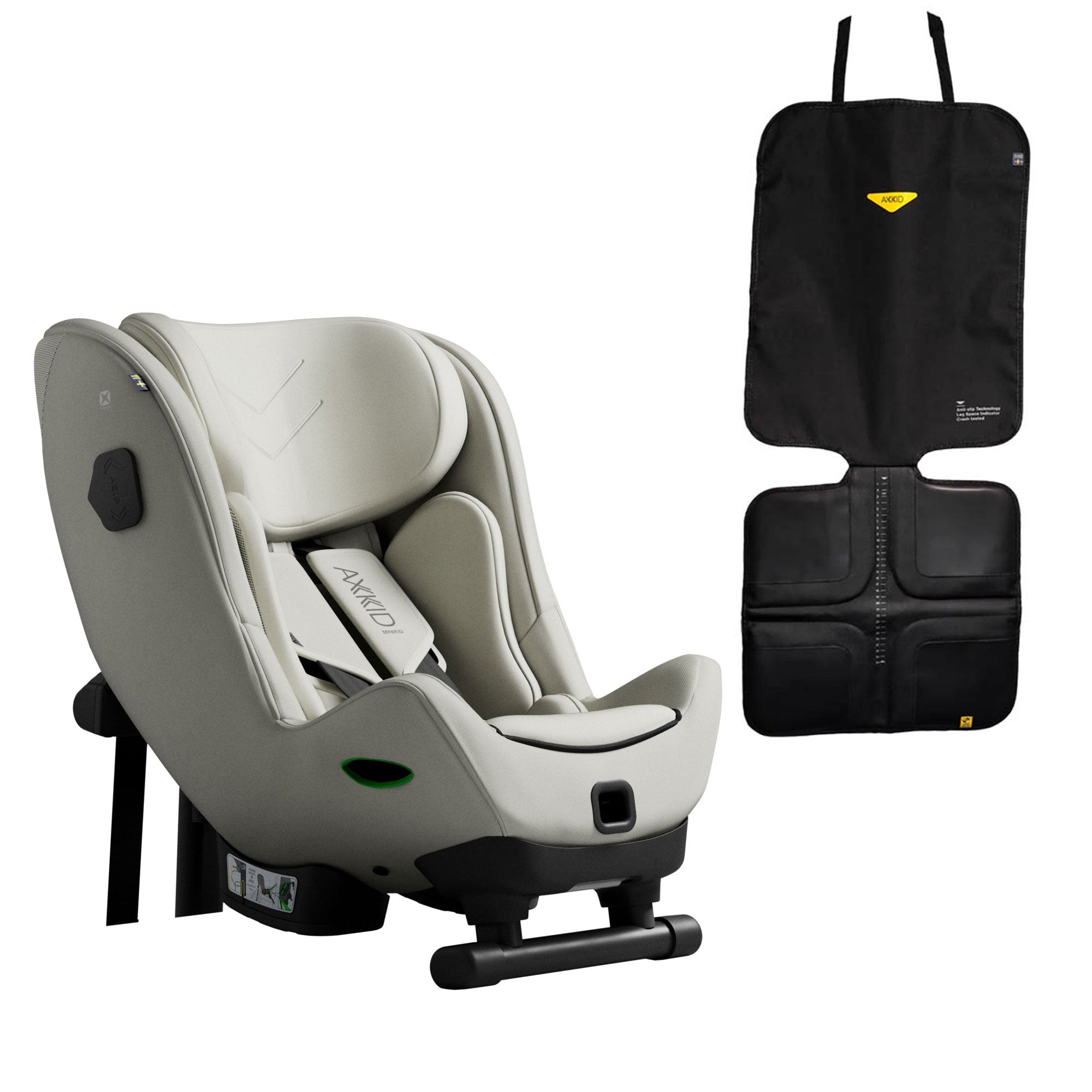 Axkid Minikid 4 Max R129 Car Seat in Beachgrass Beige
