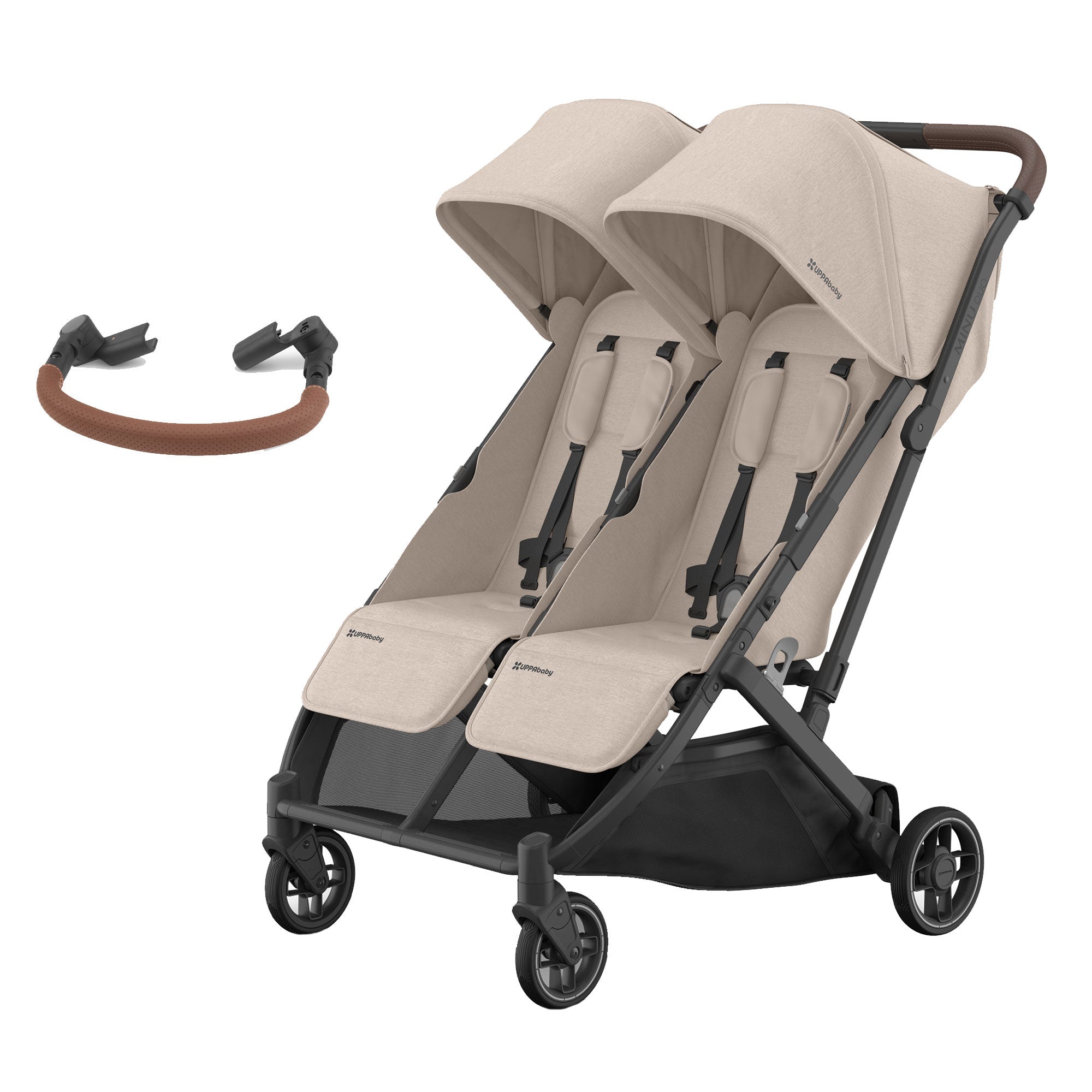 UPPAbaby Minu Duo Stroller & Bumper Bar Bundle in Ada