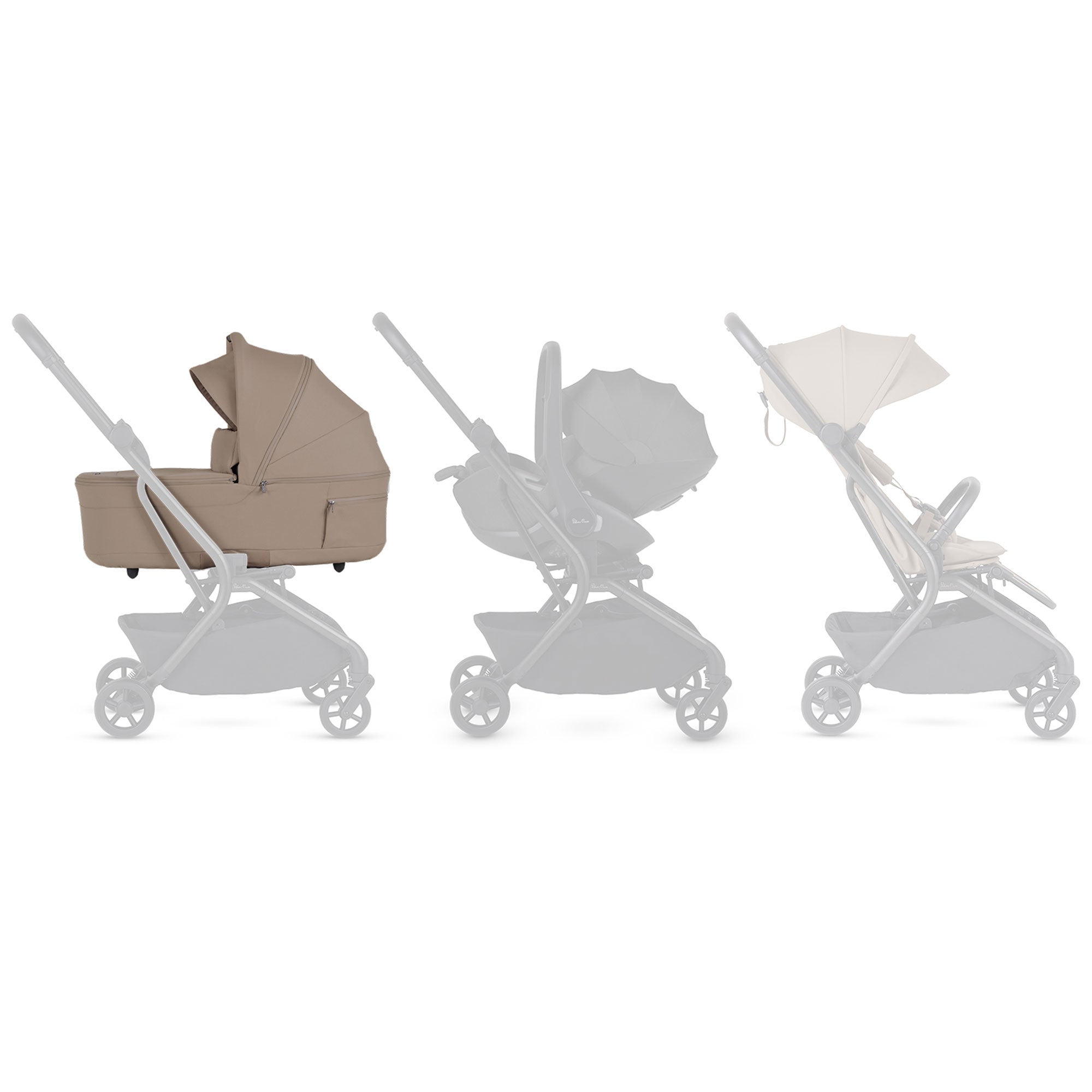 Silver Cross Nia Carrycot in Champagne