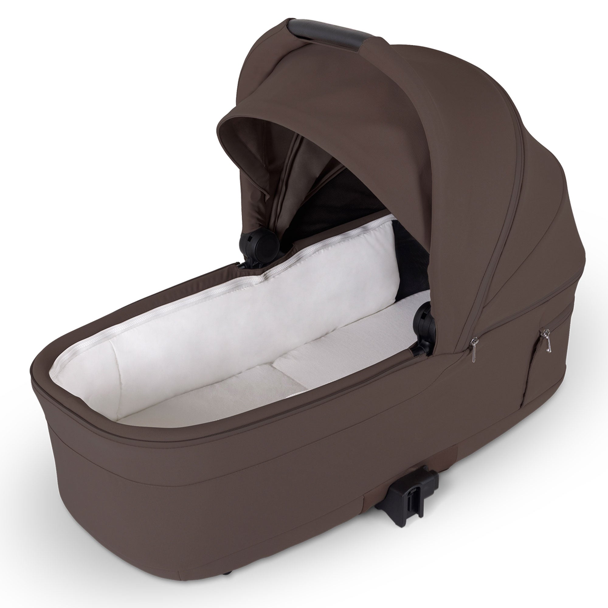 Silver Cross Nia Stroller with Carrycot in Chocolate