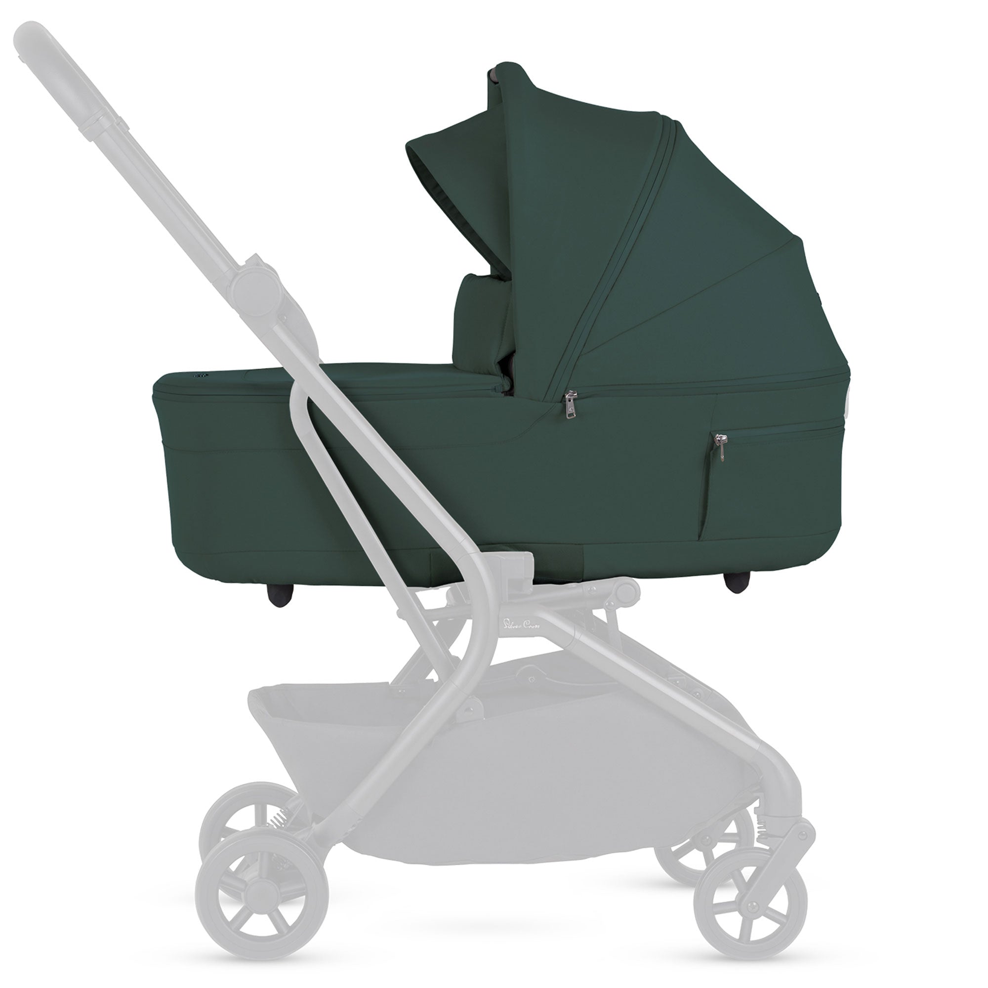 Silver Cross Nia Carrycot in Conifer
