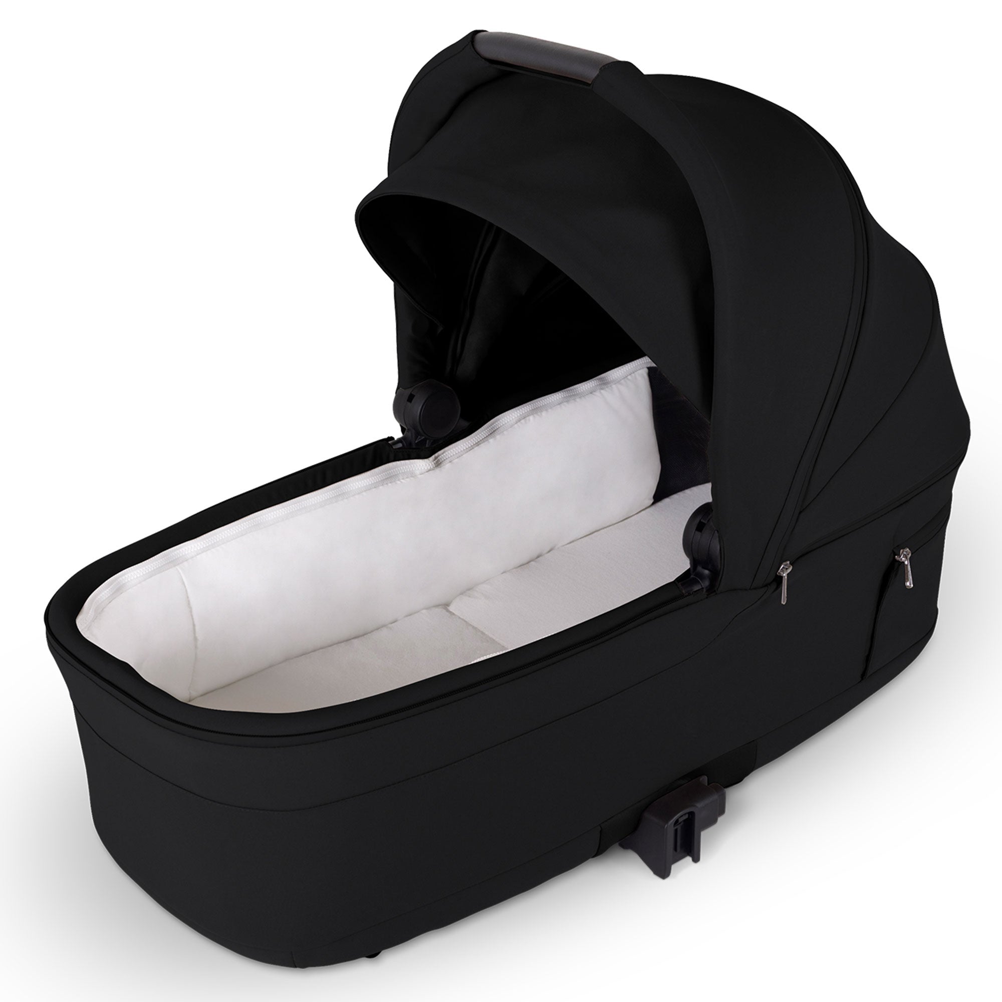 Silver Cross Nia Stroller with Carrycot in Onyx