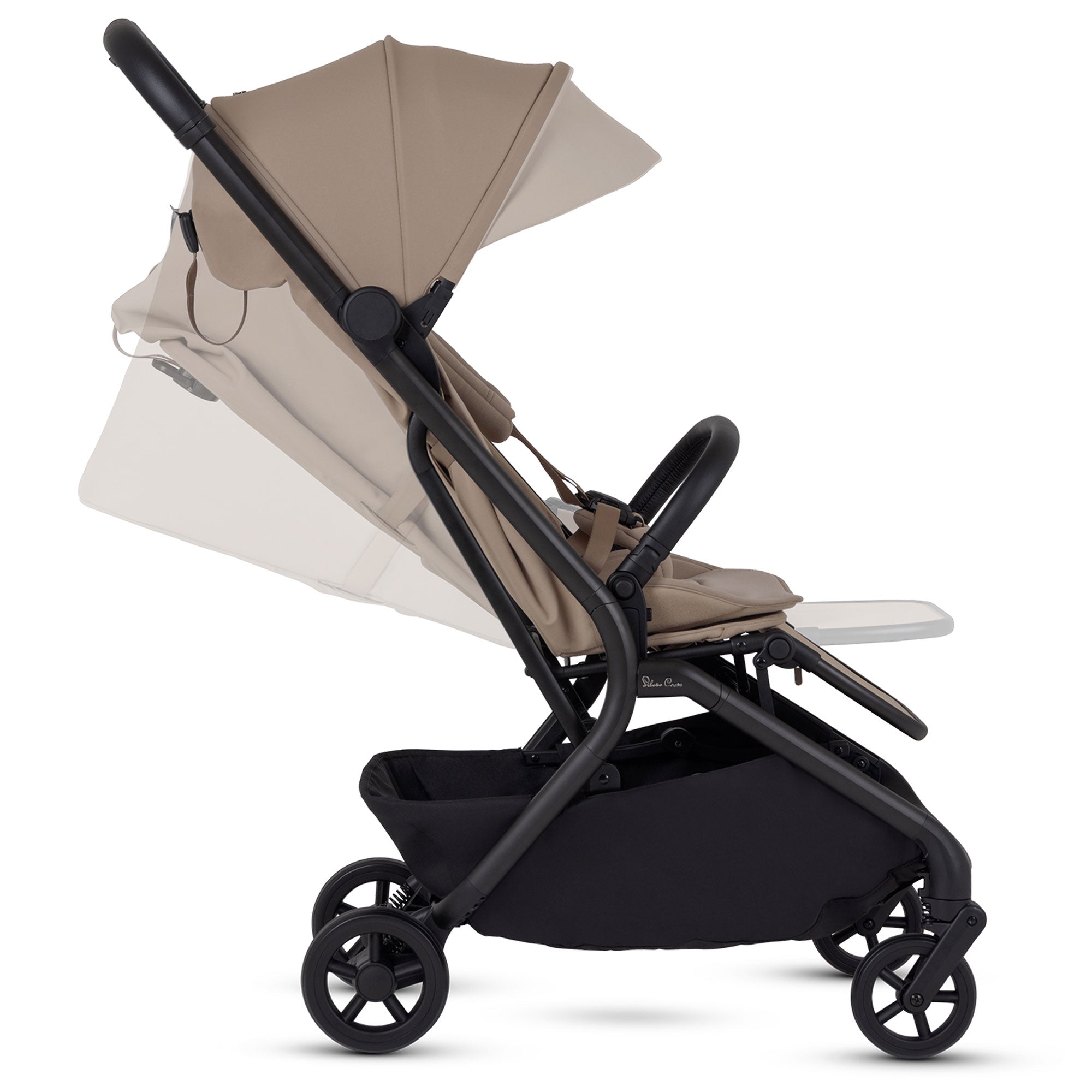 Silver Cross Nia Travel System with Accessories in Champagne