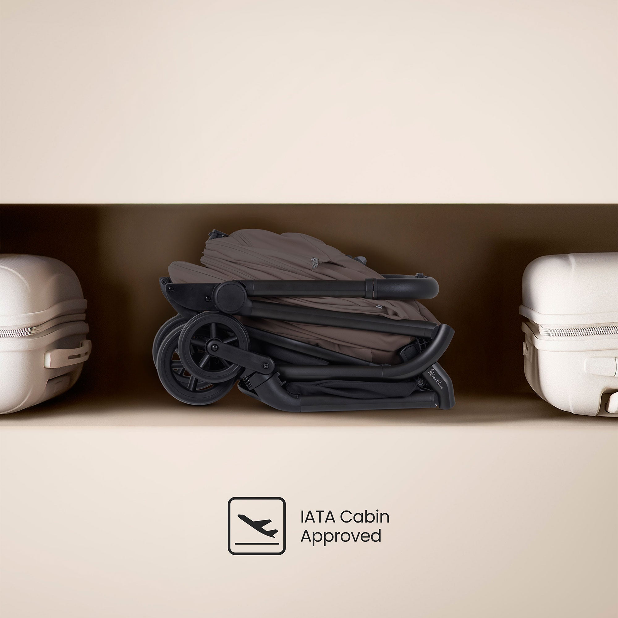 Silver Cross Nia Stroller in Chocolate