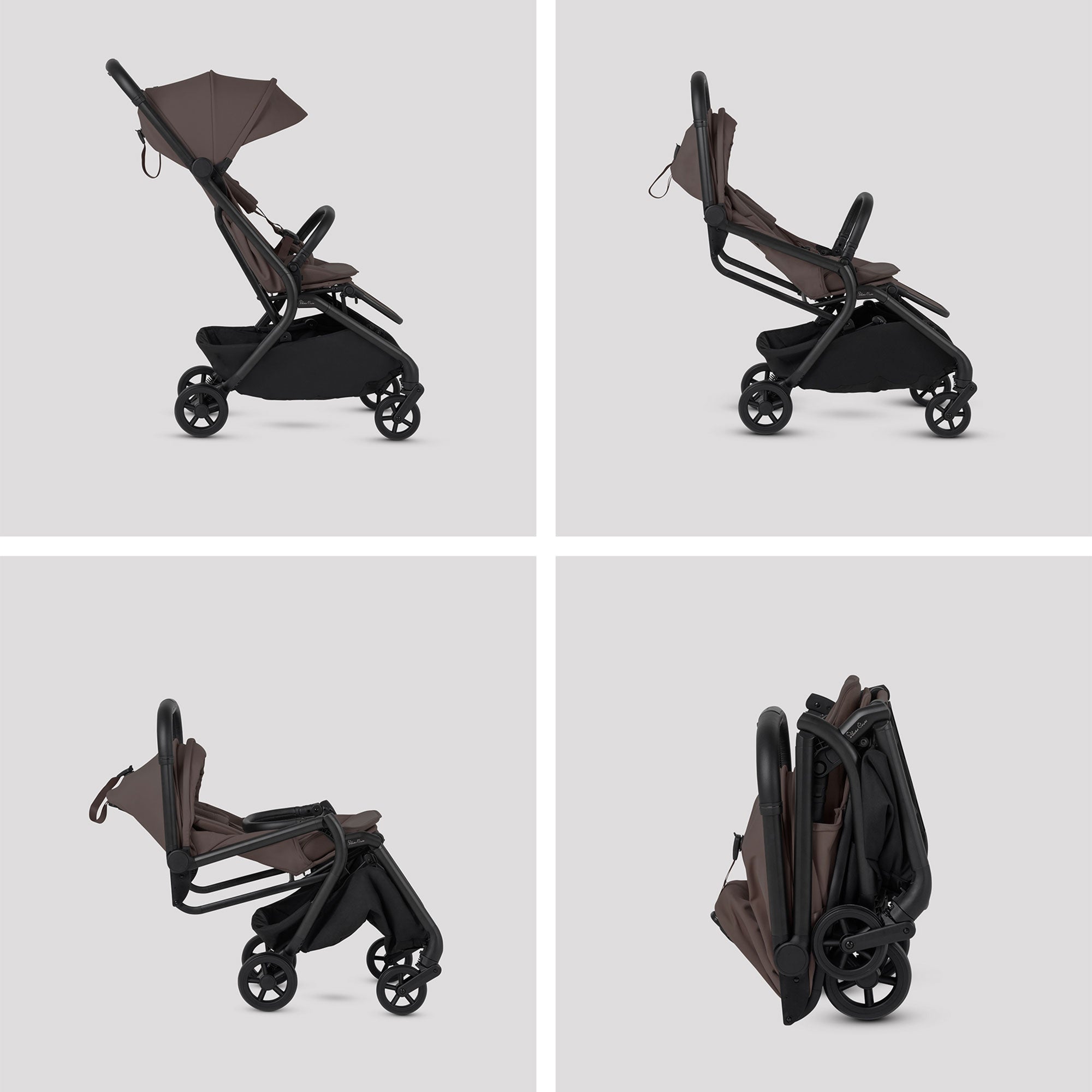 Silver Cross Nia Travel System with Accessories in Chocolate