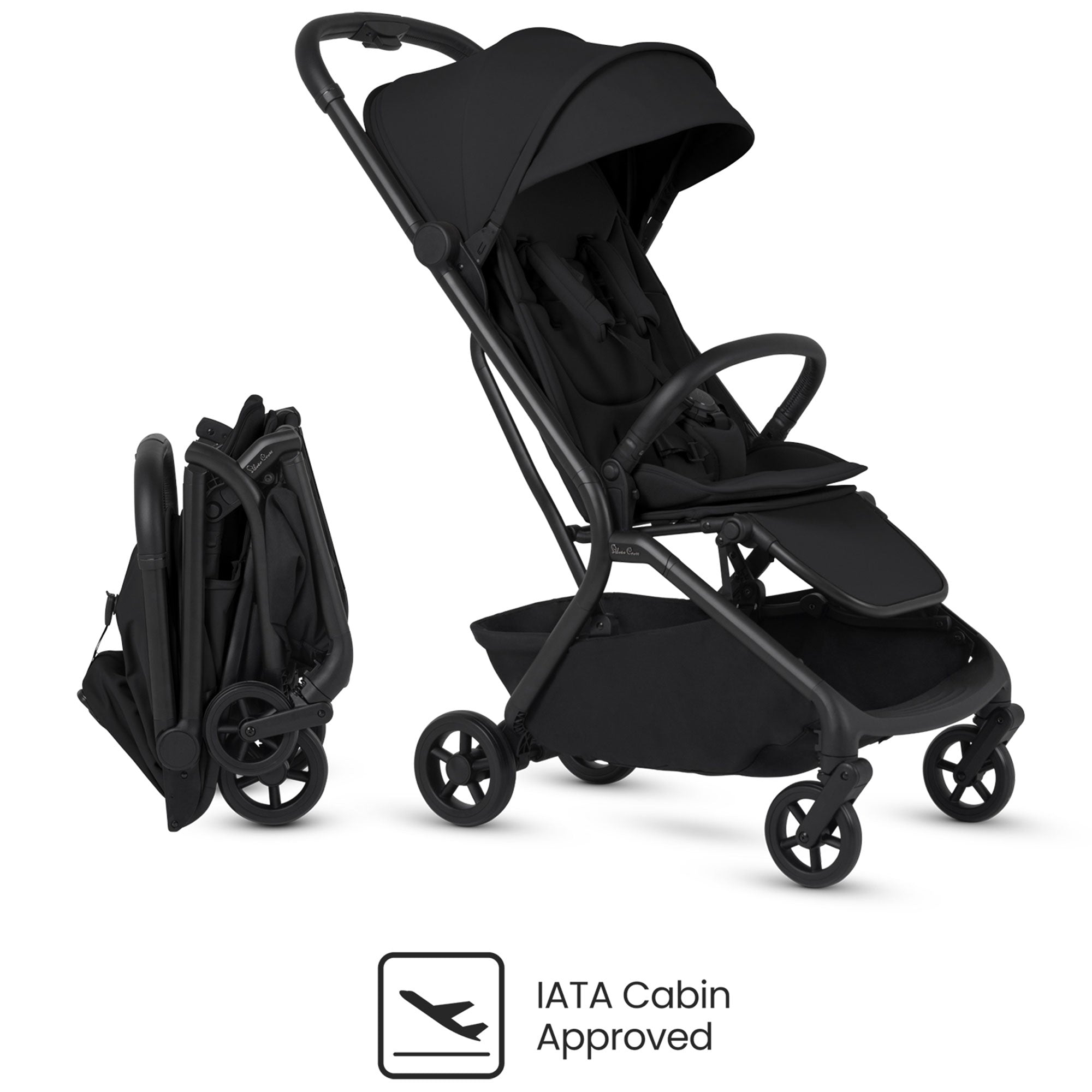 Silver Cross Nia Travel System in Onyx