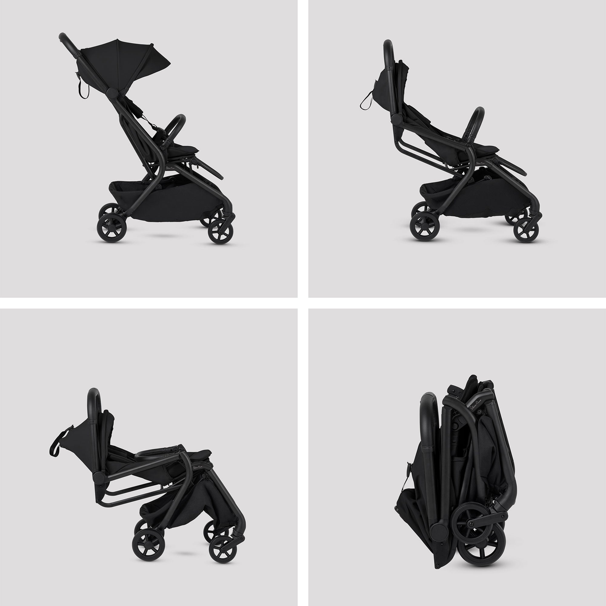 Silver Cross Nia Travel System with Accessories in Onyx