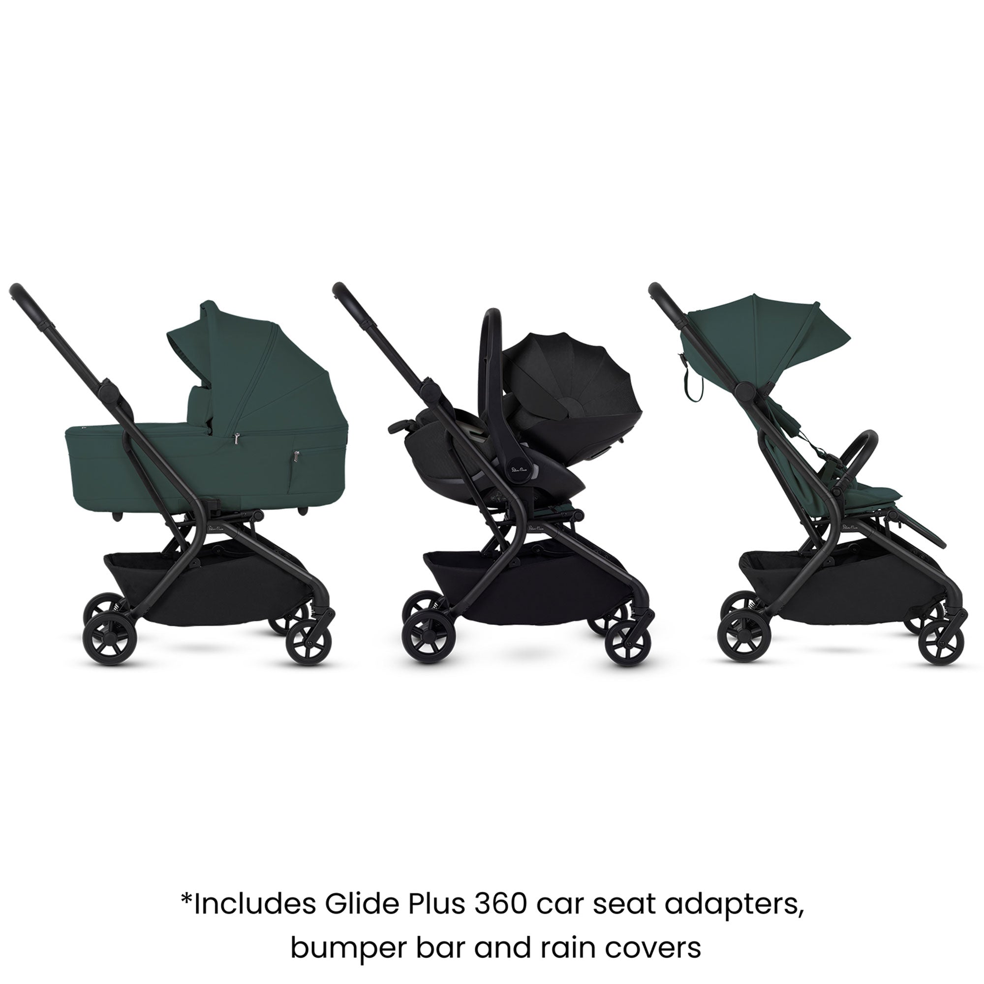 Silver Cross Nia Travel System in Conifer