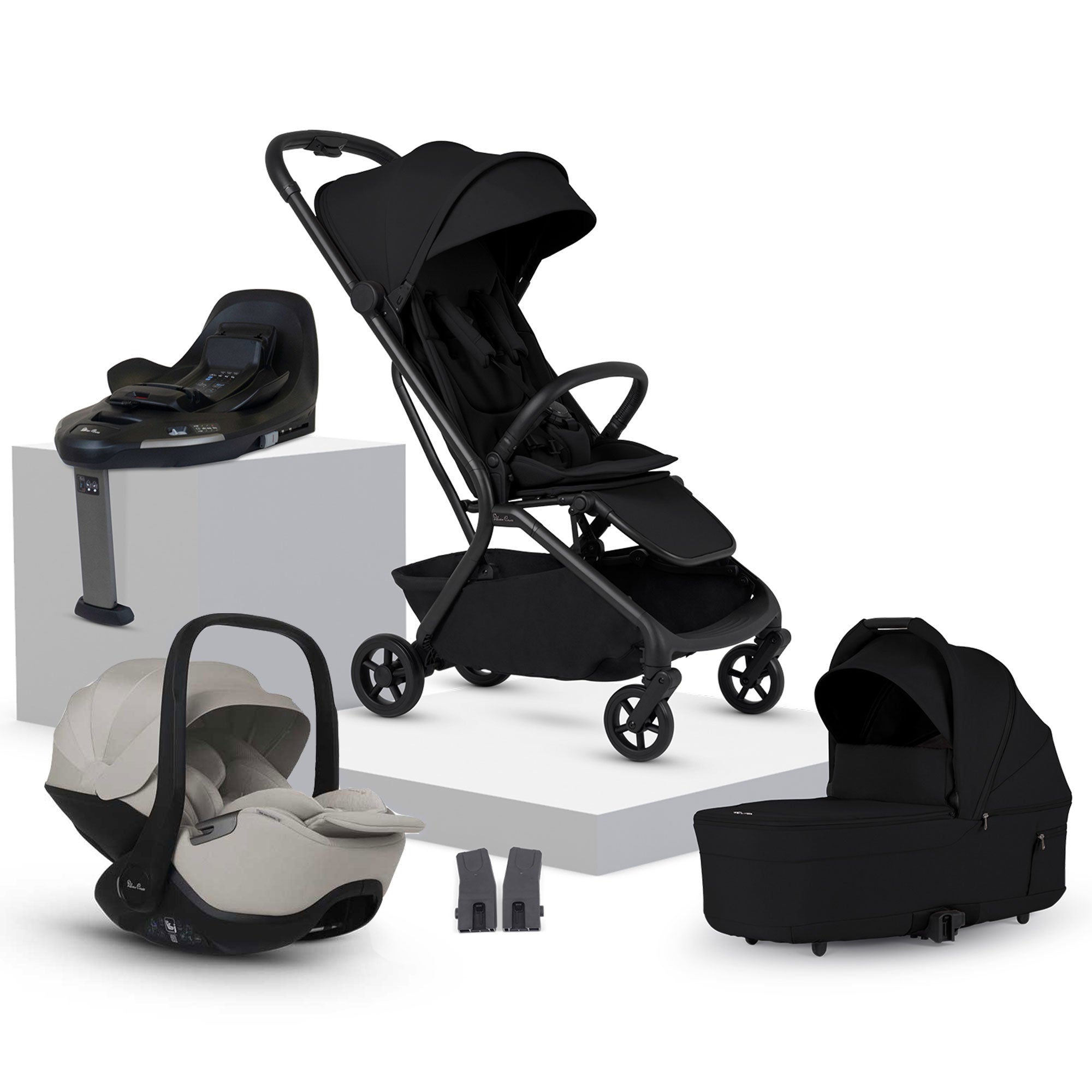 Silver Cross Nia Travel System in Onyx